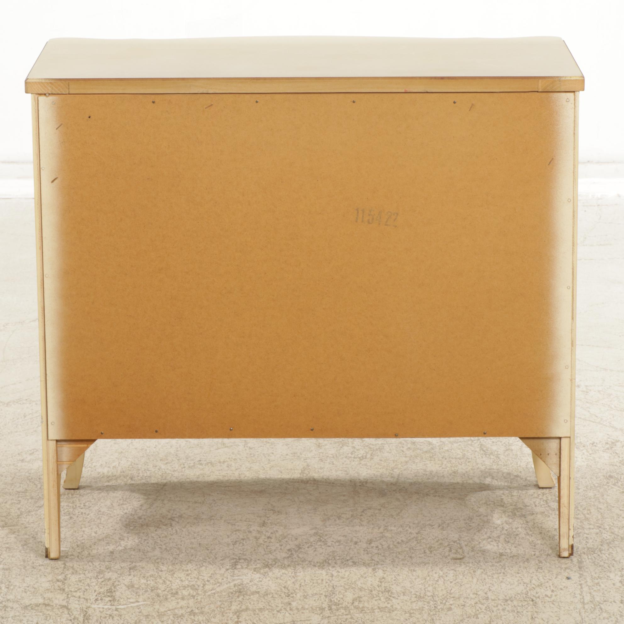 French Provincial Style Painted Commode, Mid to Late 20th Century