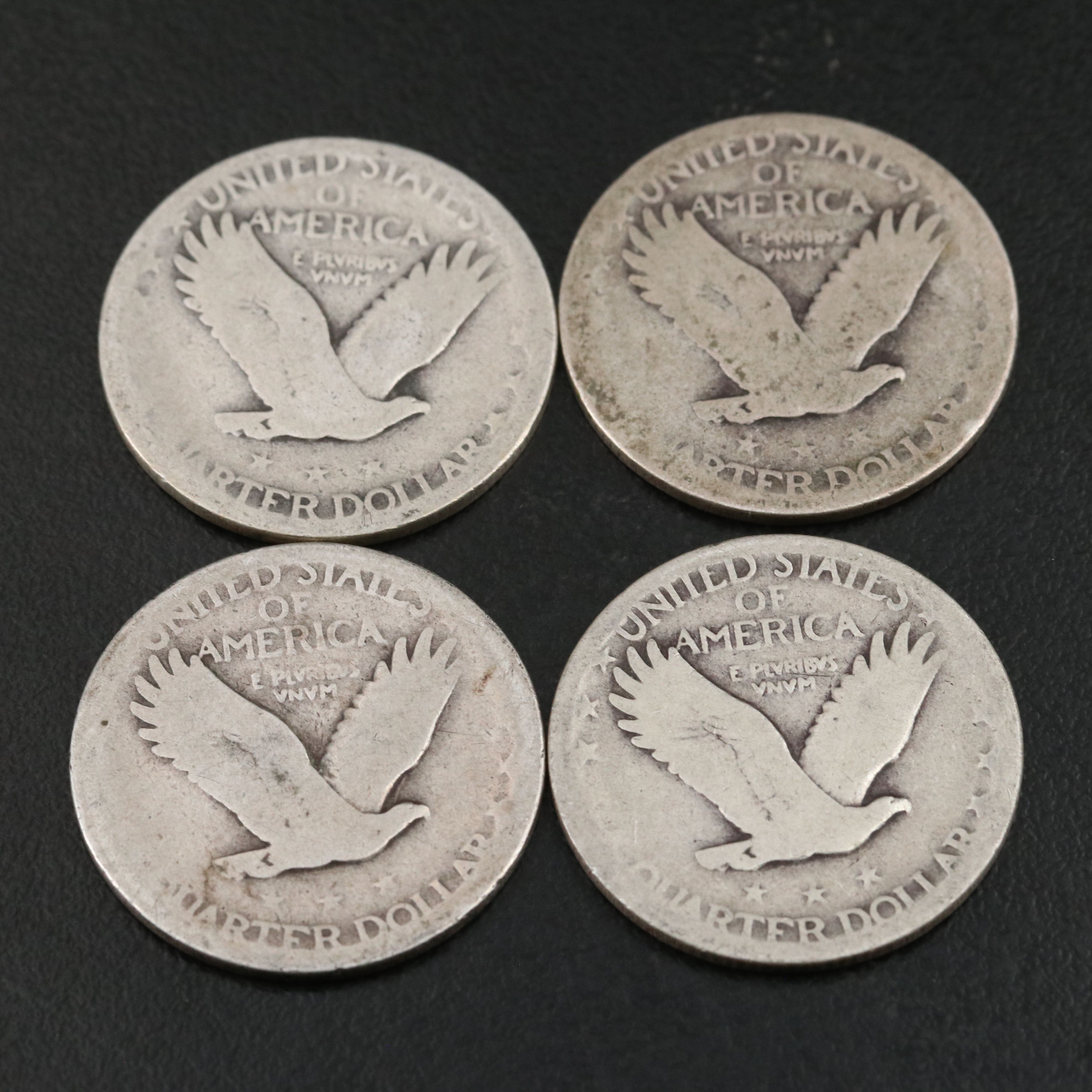 Twenty Standing Liberty Silver Quarters