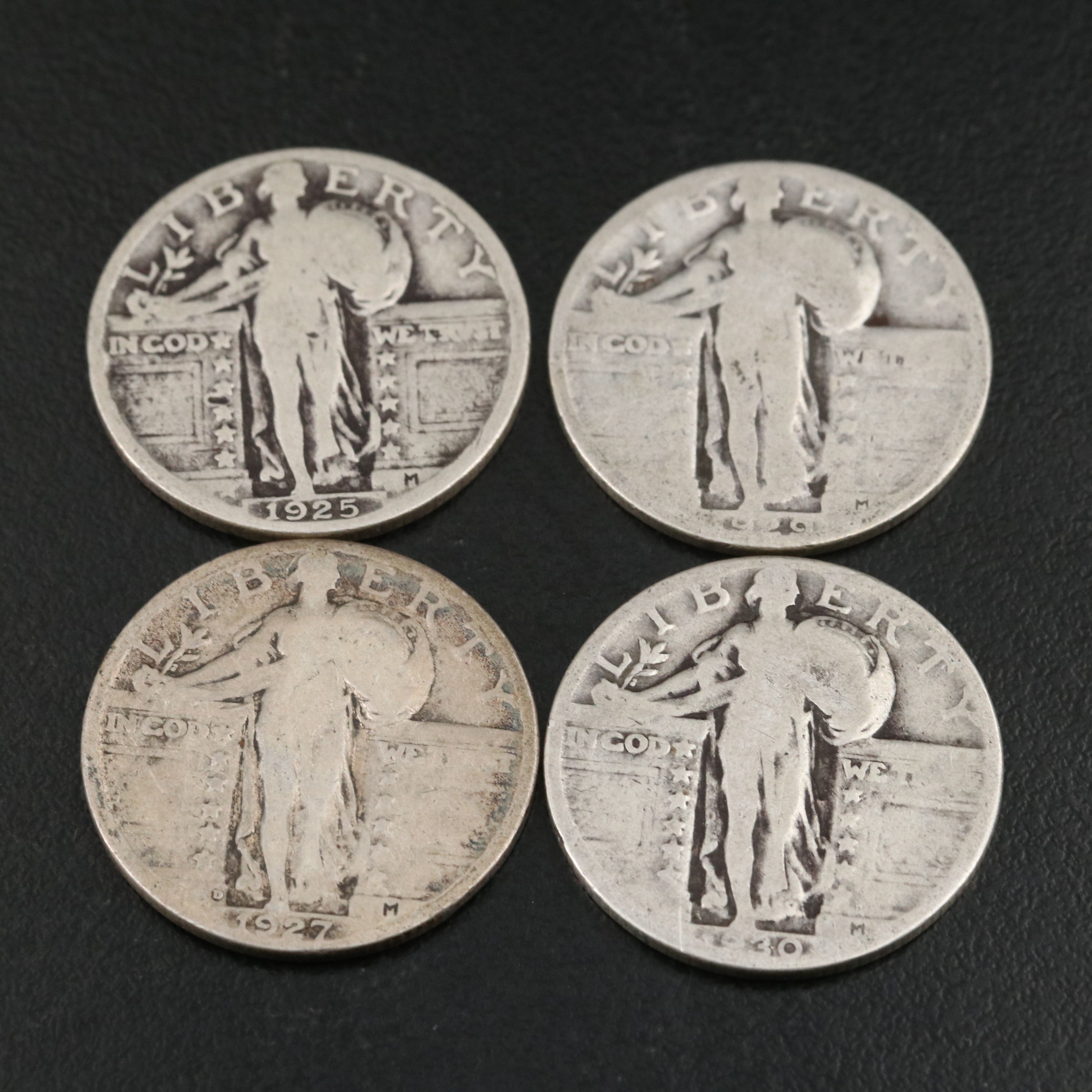 Twenty Standing Liberty Silver Quarters