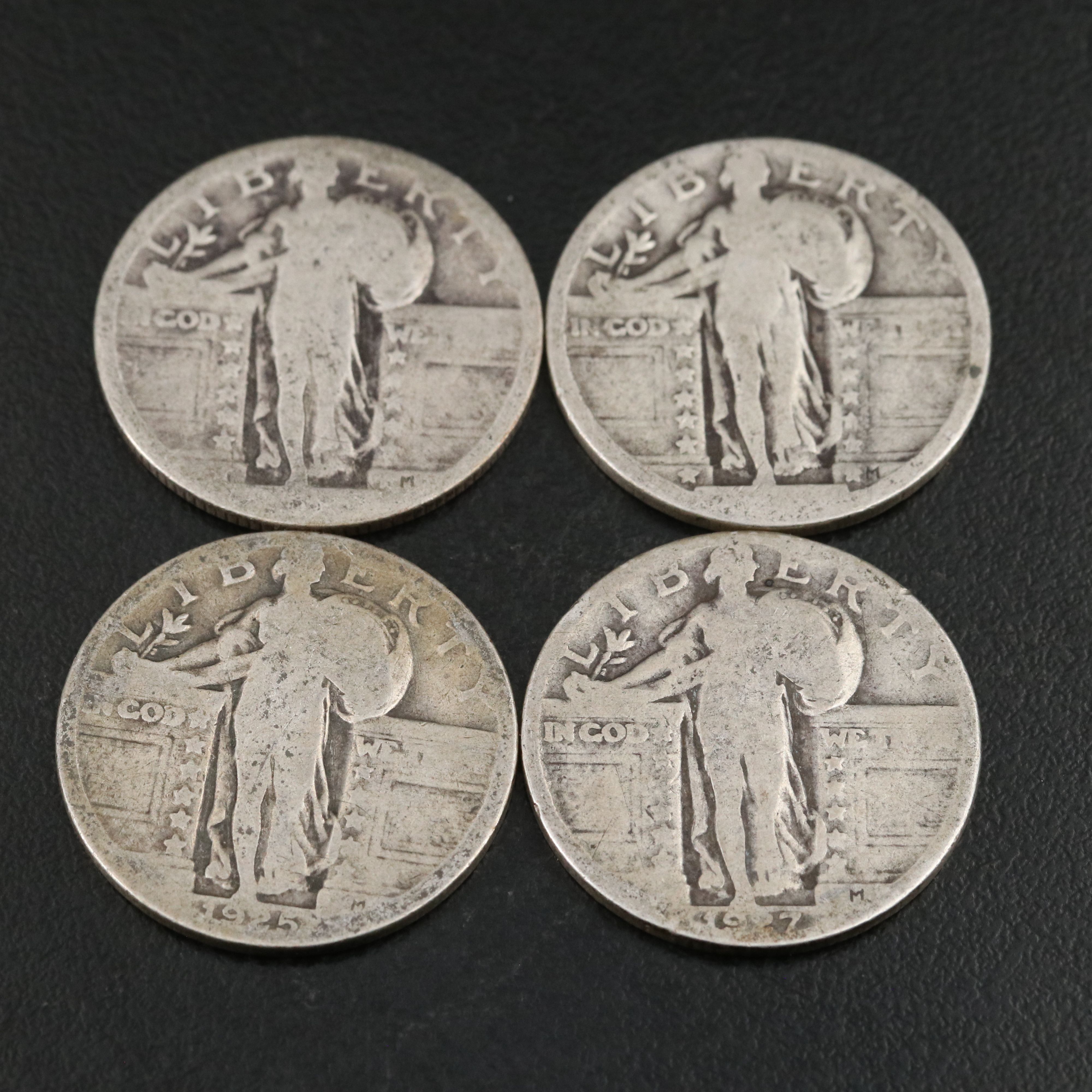 Twenty Standing Liberty Silver Quarters