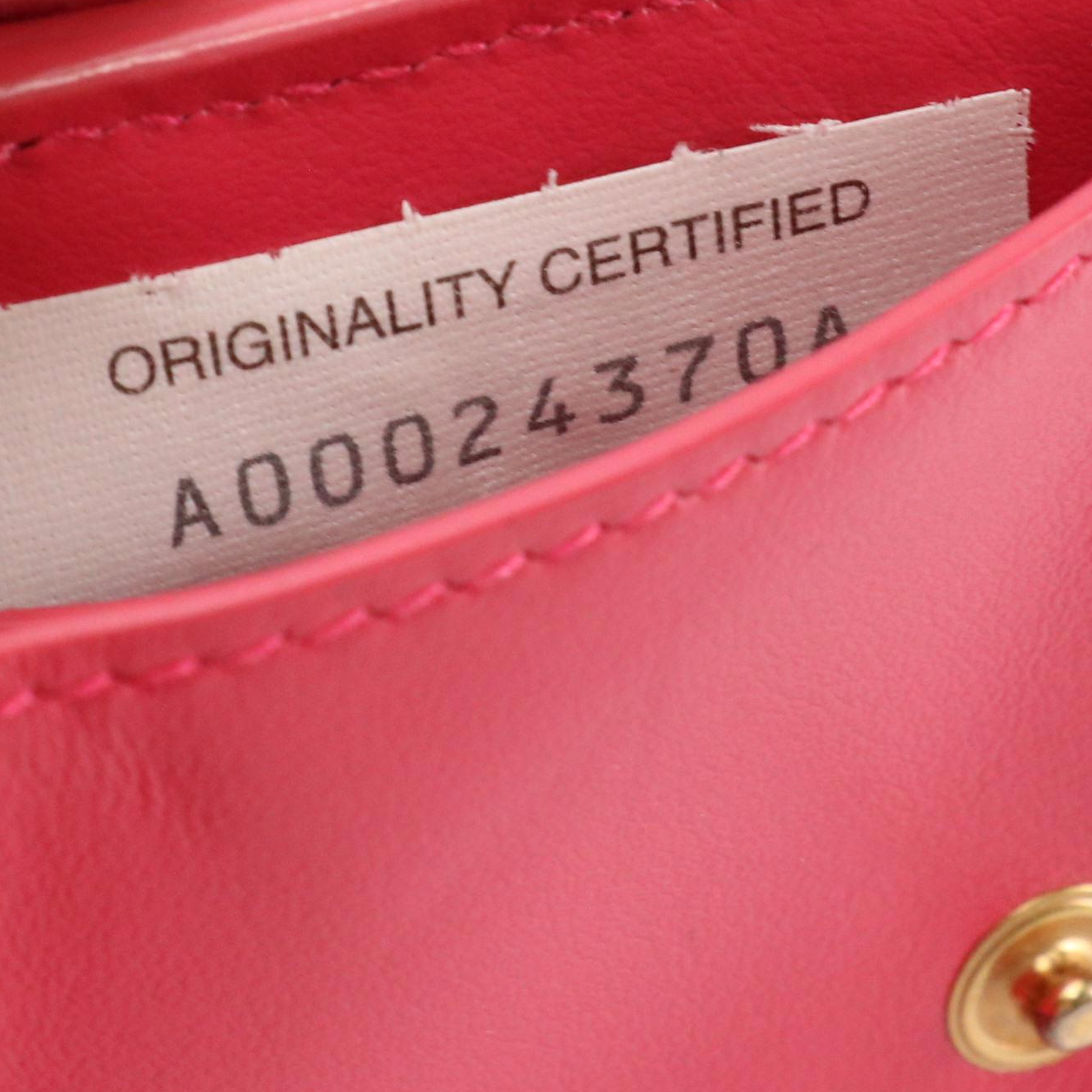 Bottega Veneta Mini Trifold Compact Wallet in Fuchsia Pink Intrecciato Leather