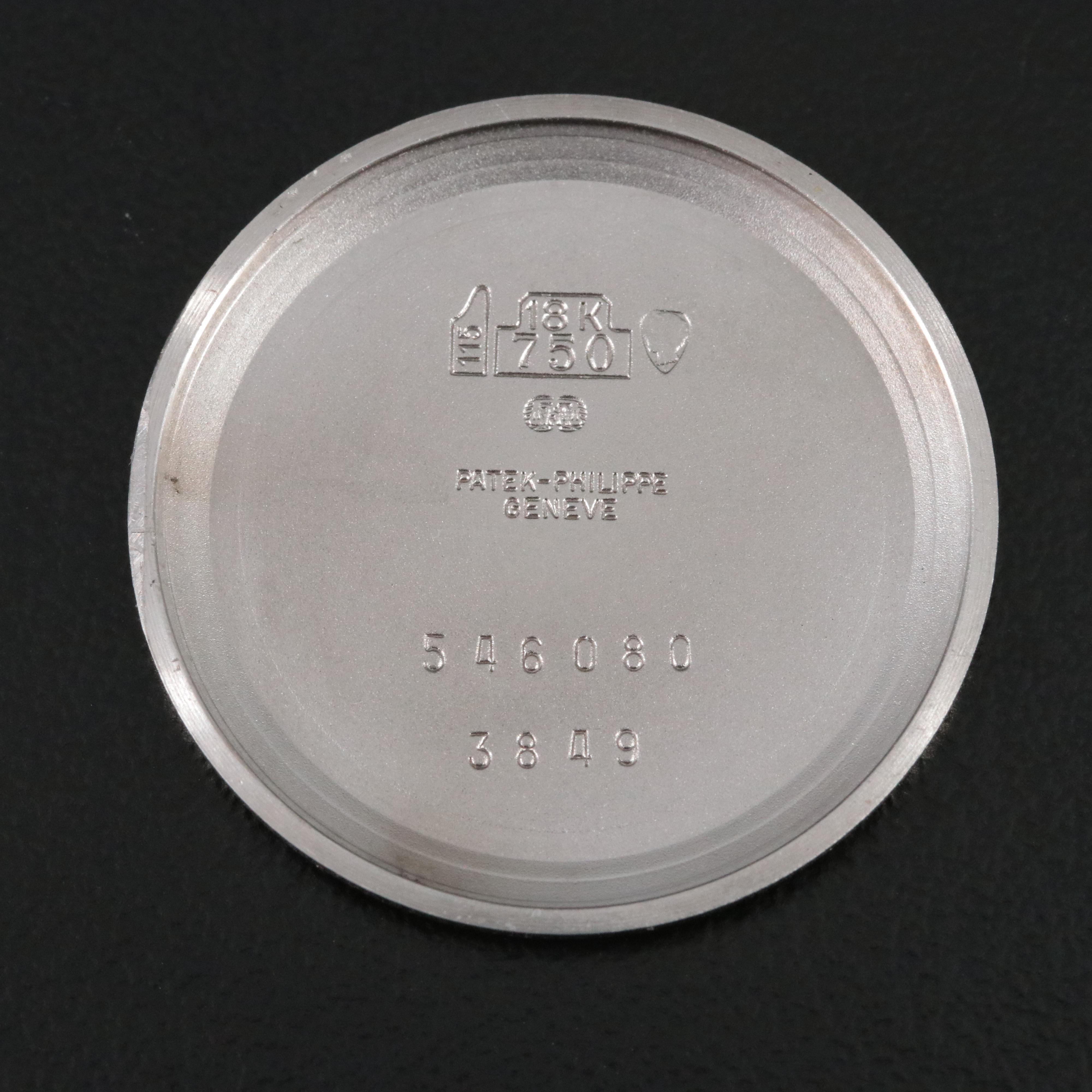 Patek Philippe Golden Ellipse Sigma Diamond Dial and Bezel Watch