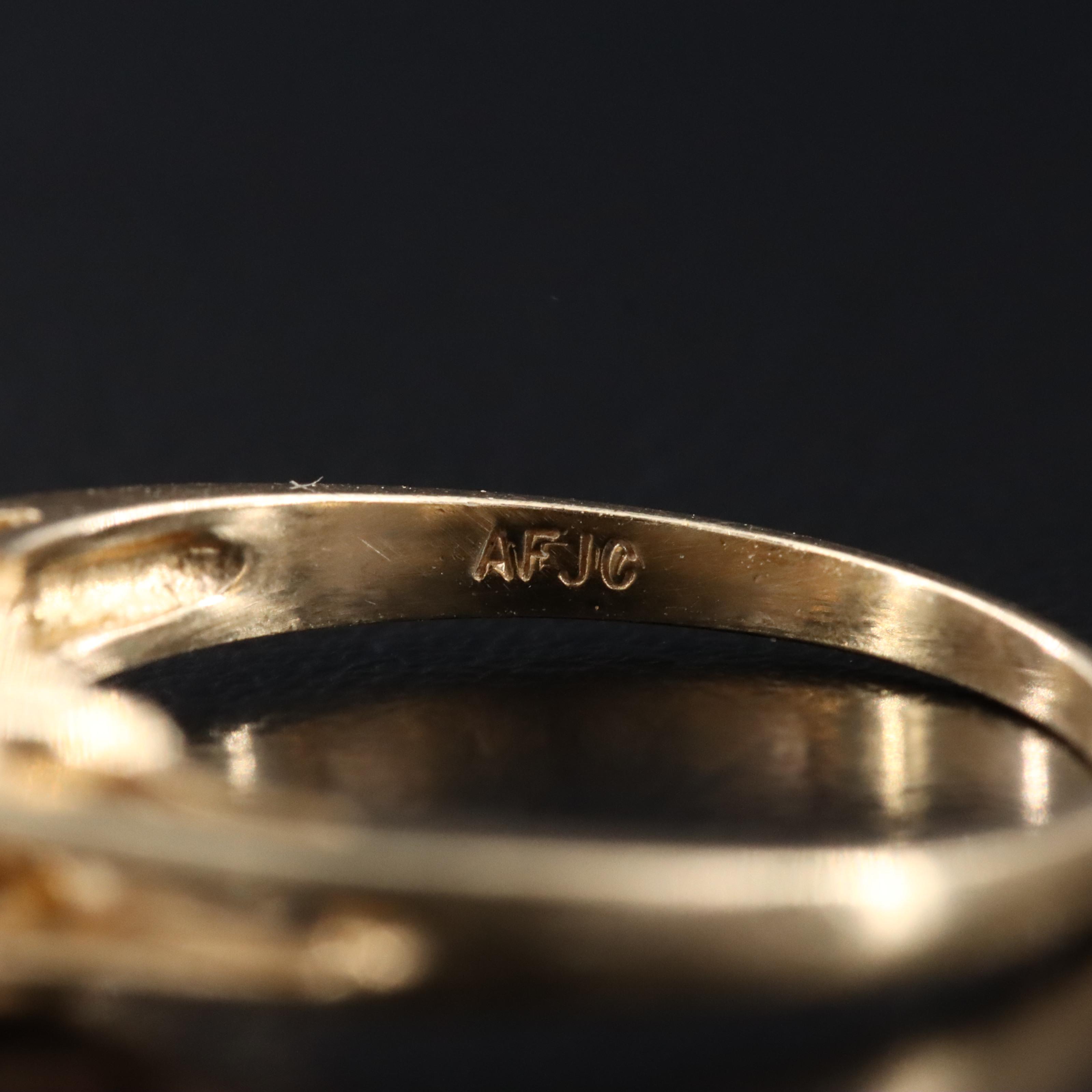 10K Ruby and Diamond Ring