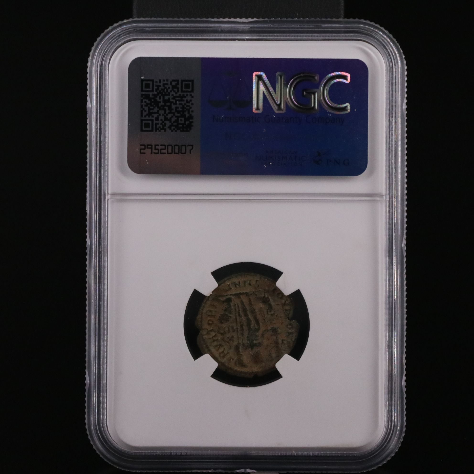 Ancient Roman Imperial Radiate Reduced Follis Coin of Licinius I, ca. 320 A.D.