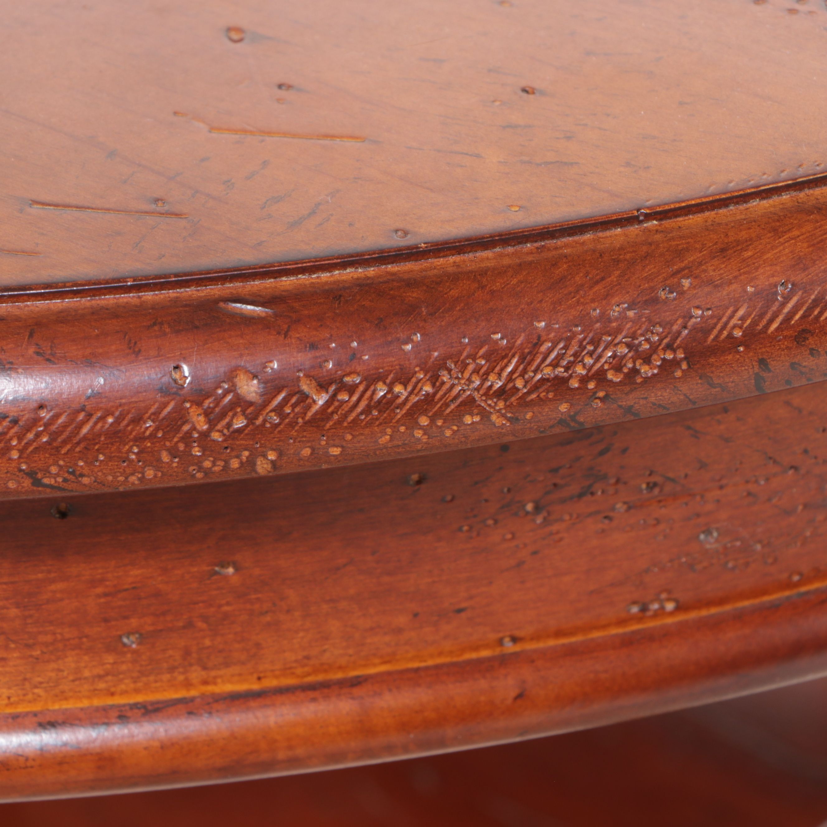 Contemporary Cherry Center Table