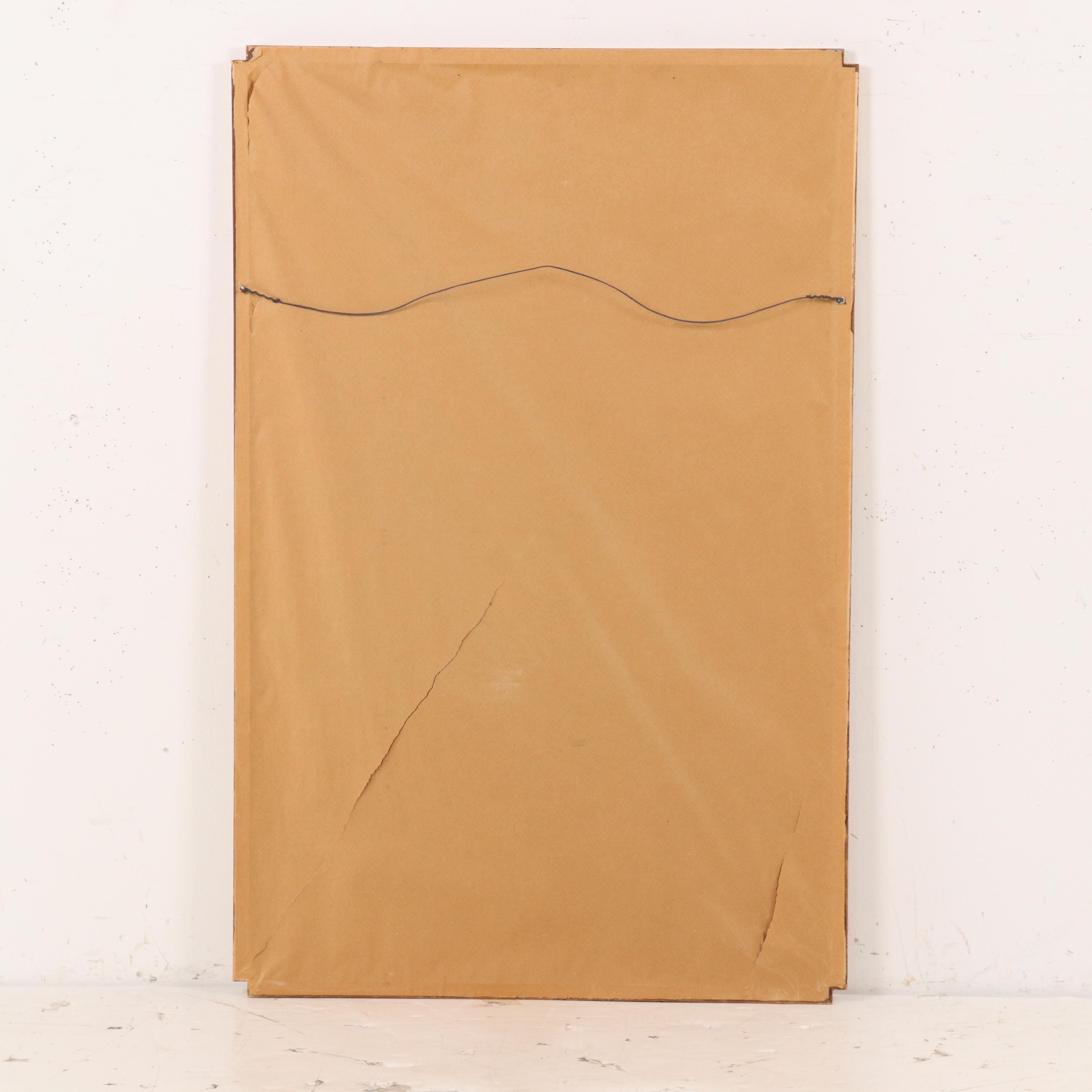 Japanese Watercolor Painting of Three Women with Parasol