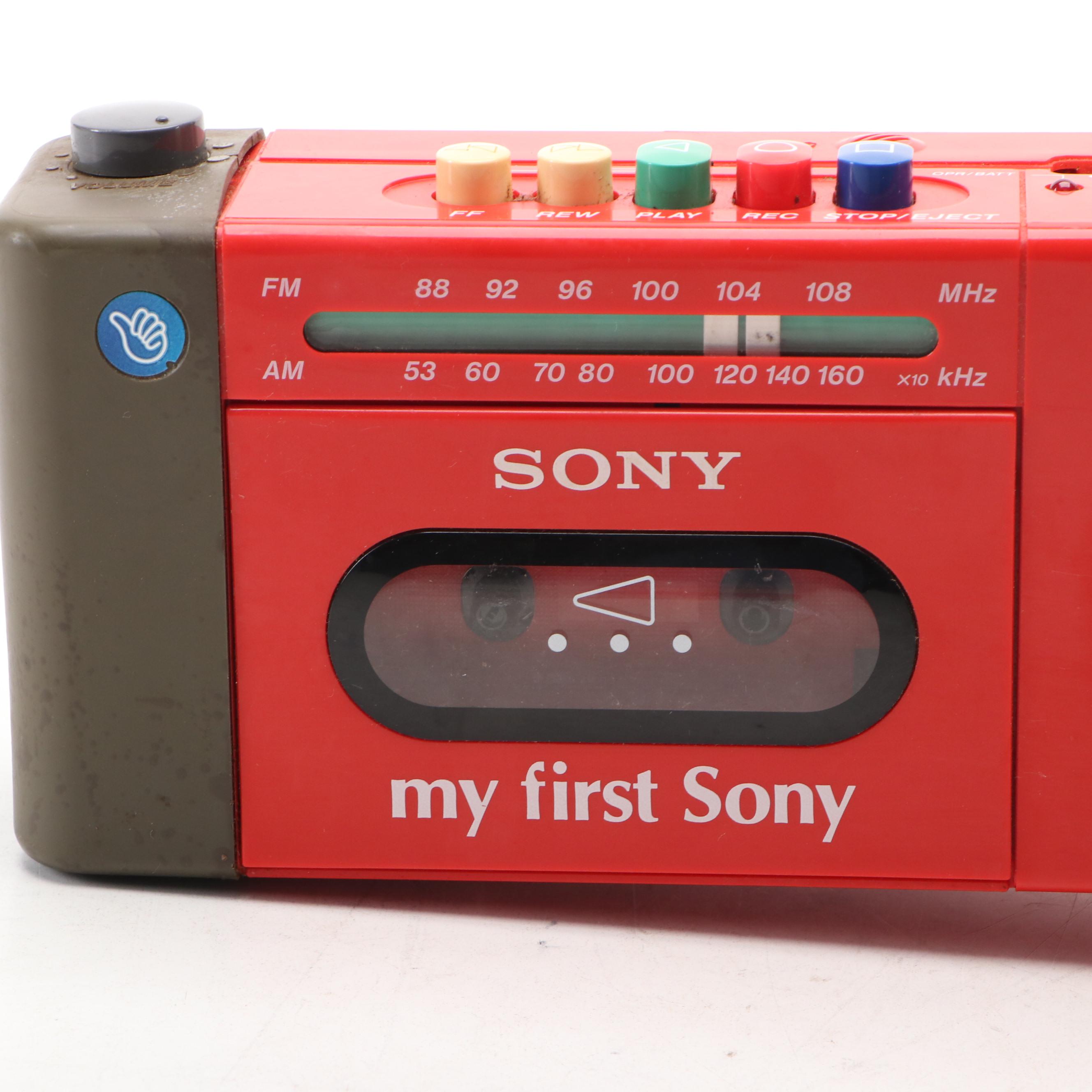 Sony "My First Sony" CFM-2000 Radio Cassette-Corder