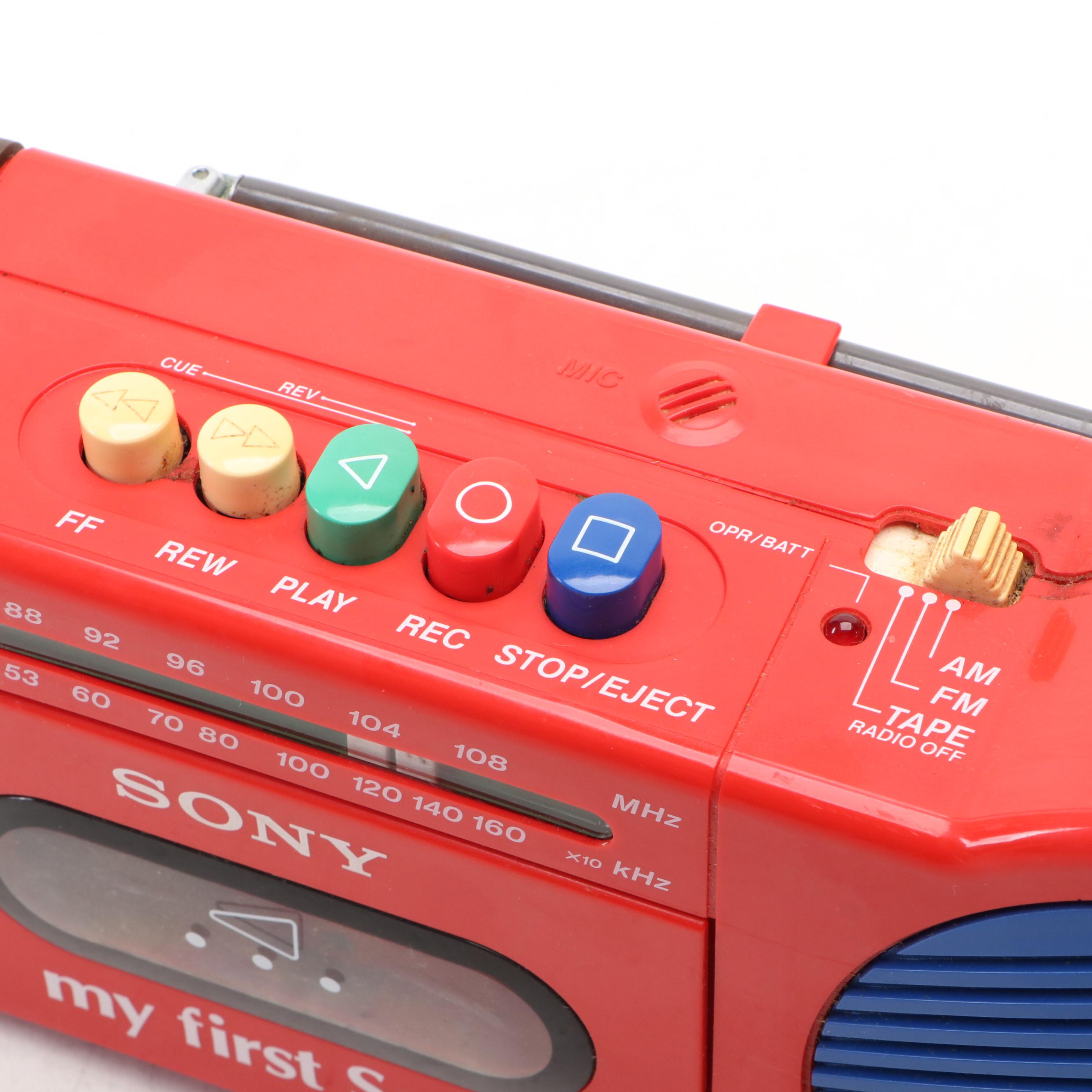 Sony "My First Sony" CFM-2000 Radio Cassette-Corder