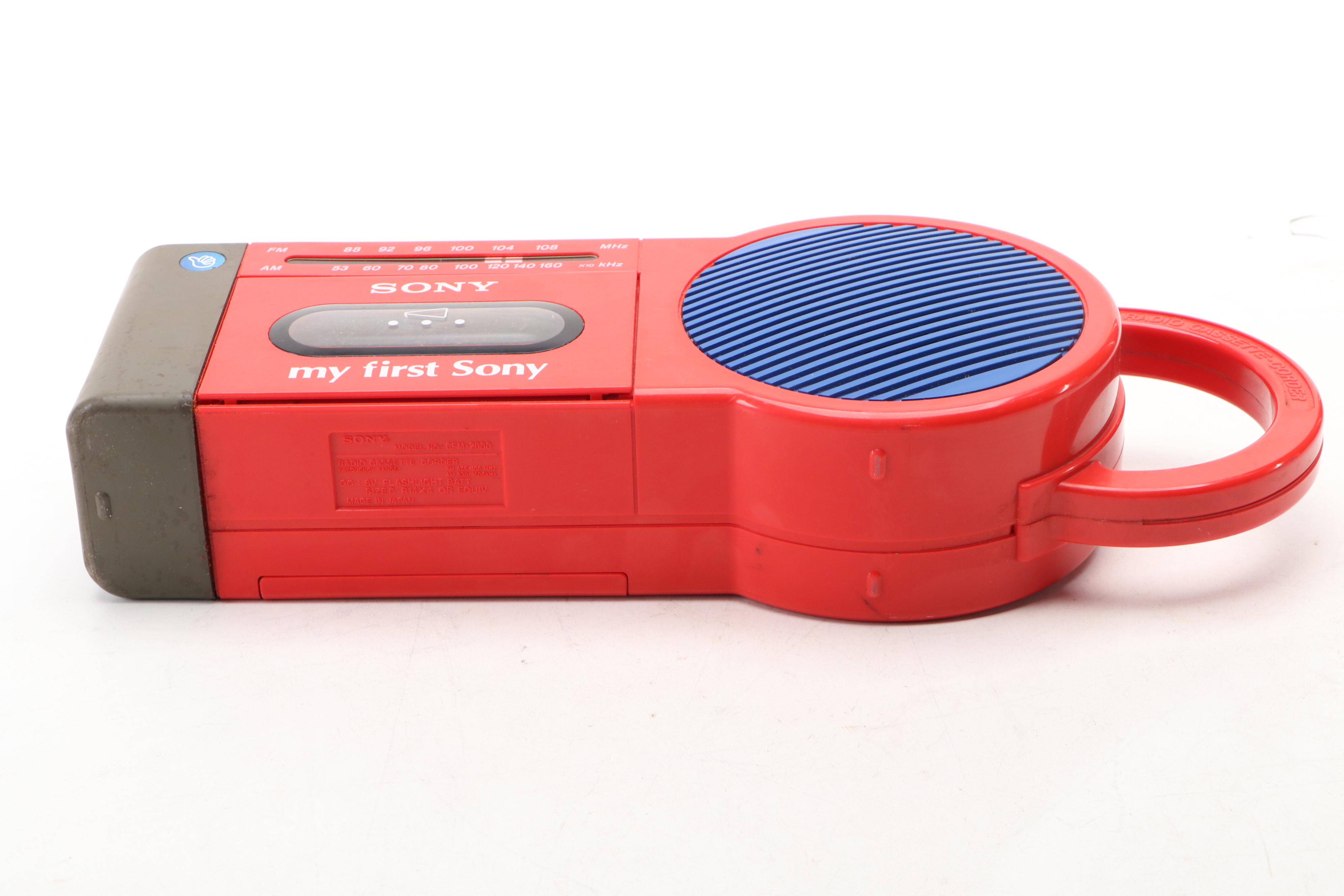 Sony "My First Sony" CFM-2000 Radio Cassette-Corder