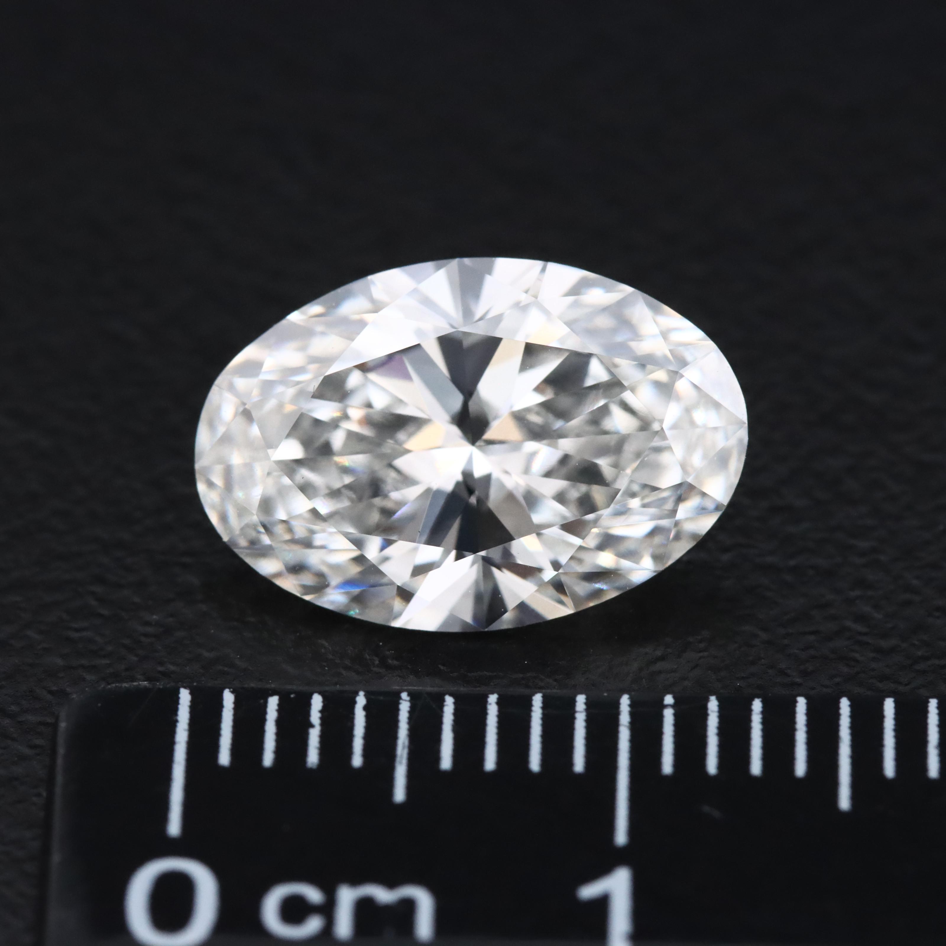 Loose 3.51 CT Lab Grown Diamond with IGI Report