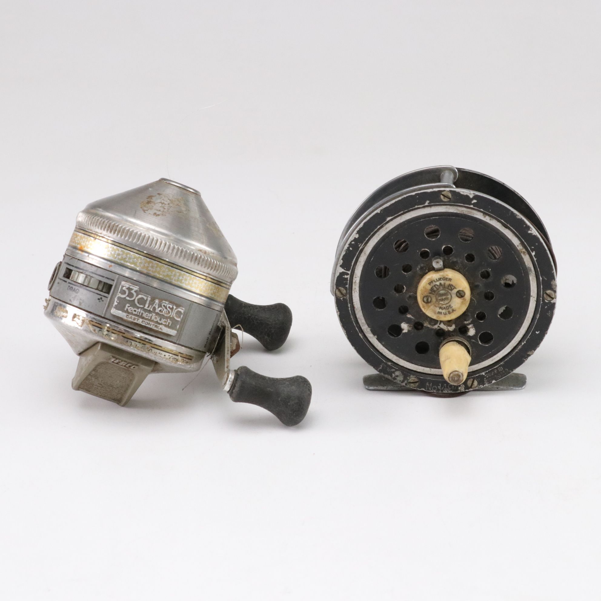 Baitcast, Spinning & Other Fishing Reels, Mid to Late 20th C.