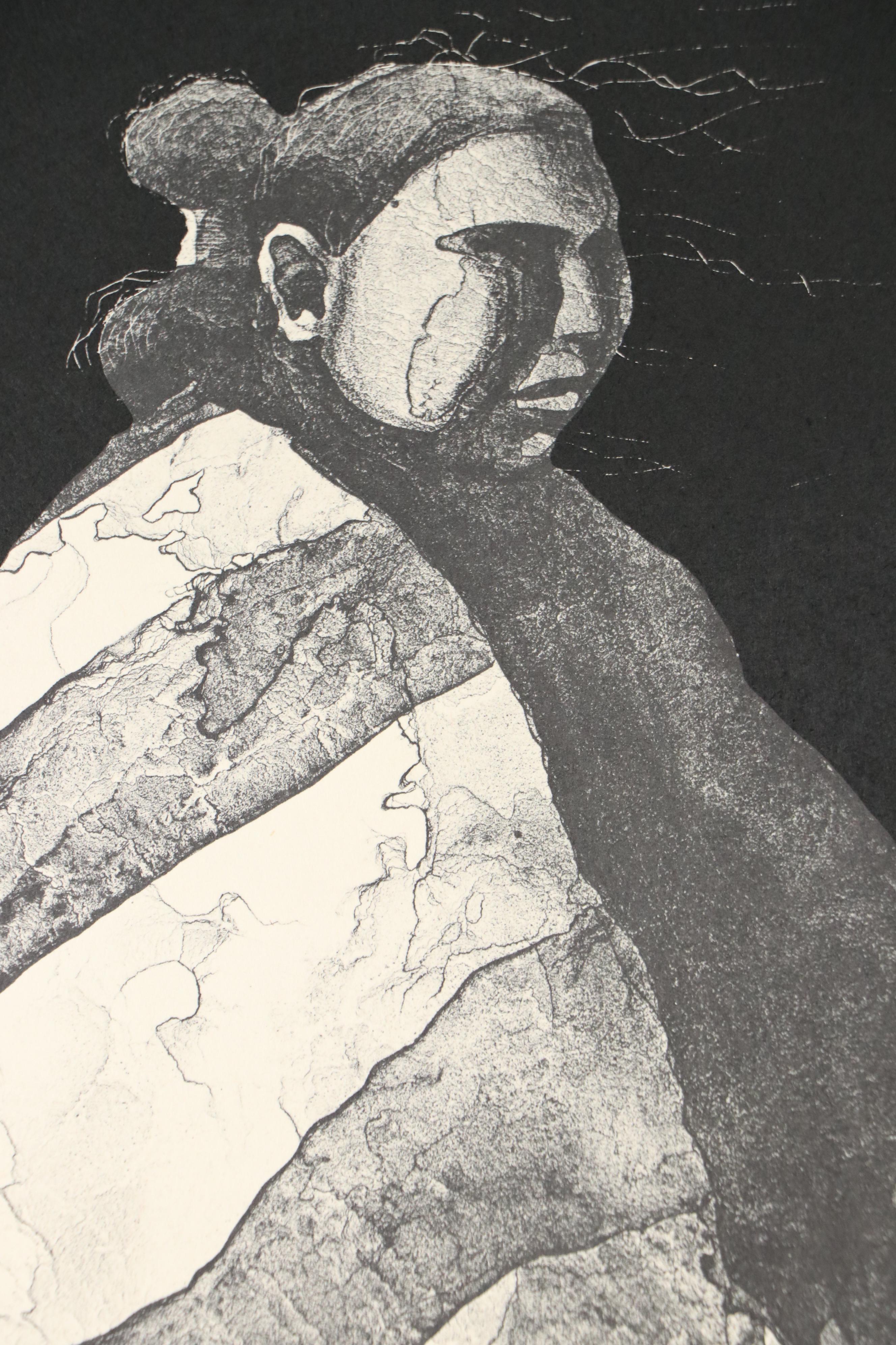 Ed Singer Exhibition Poster for K. Phillips Gallery, 1979