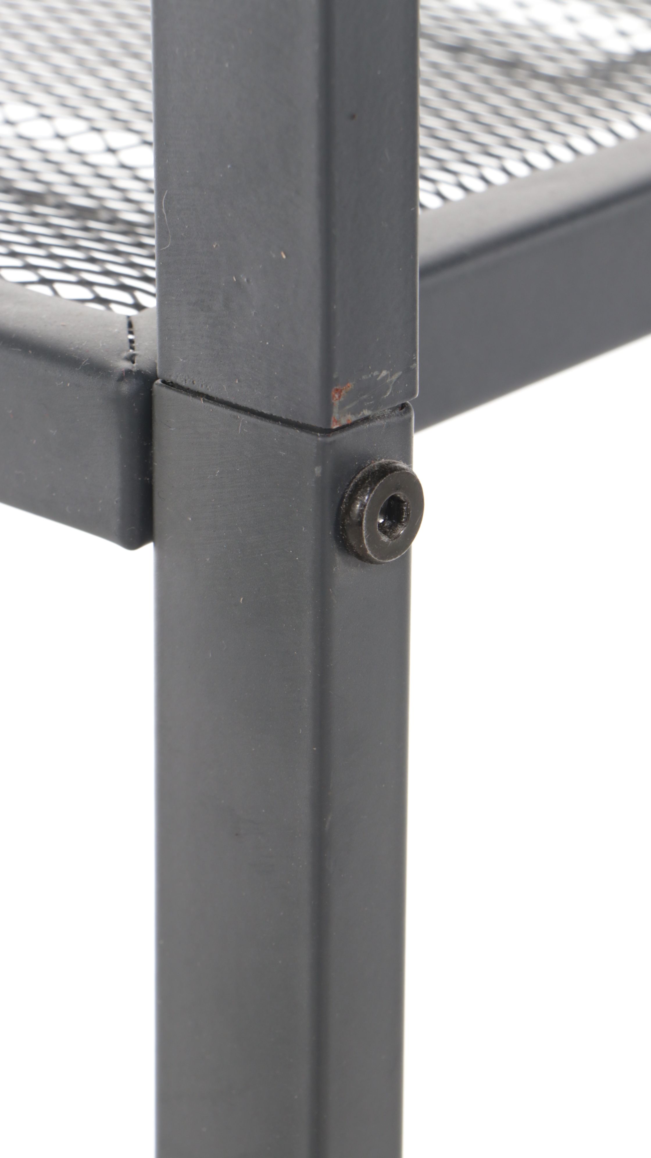 Set of Four IKEA Metal Shelves