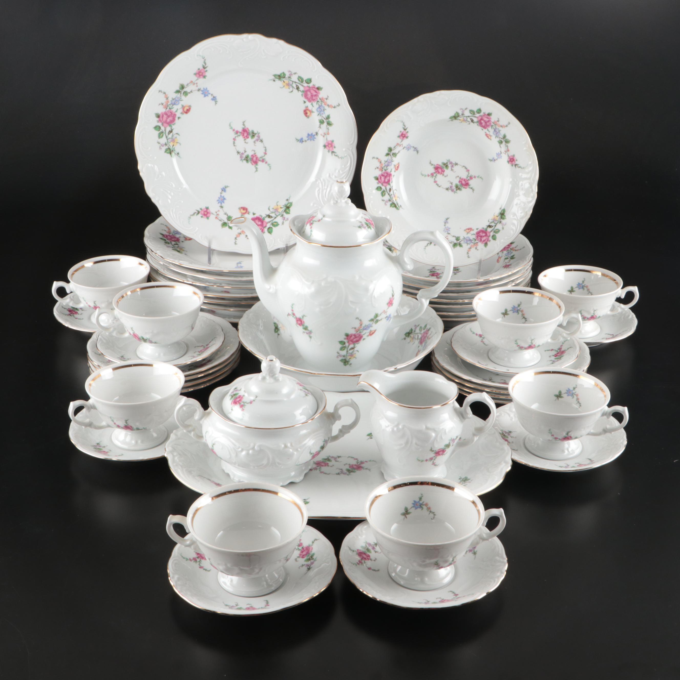 Royal Kent Pink Floral Porcelain Dinnerware