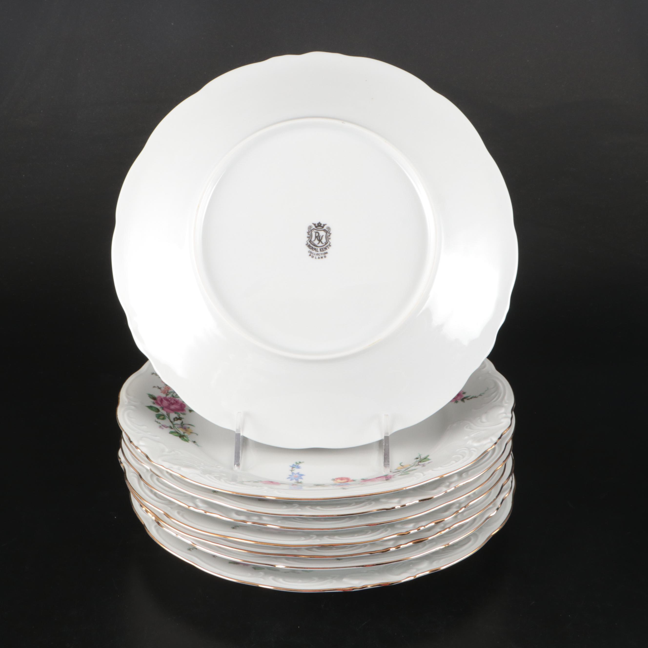 Royal Kent Pink Floral Porcelain Dinnerware