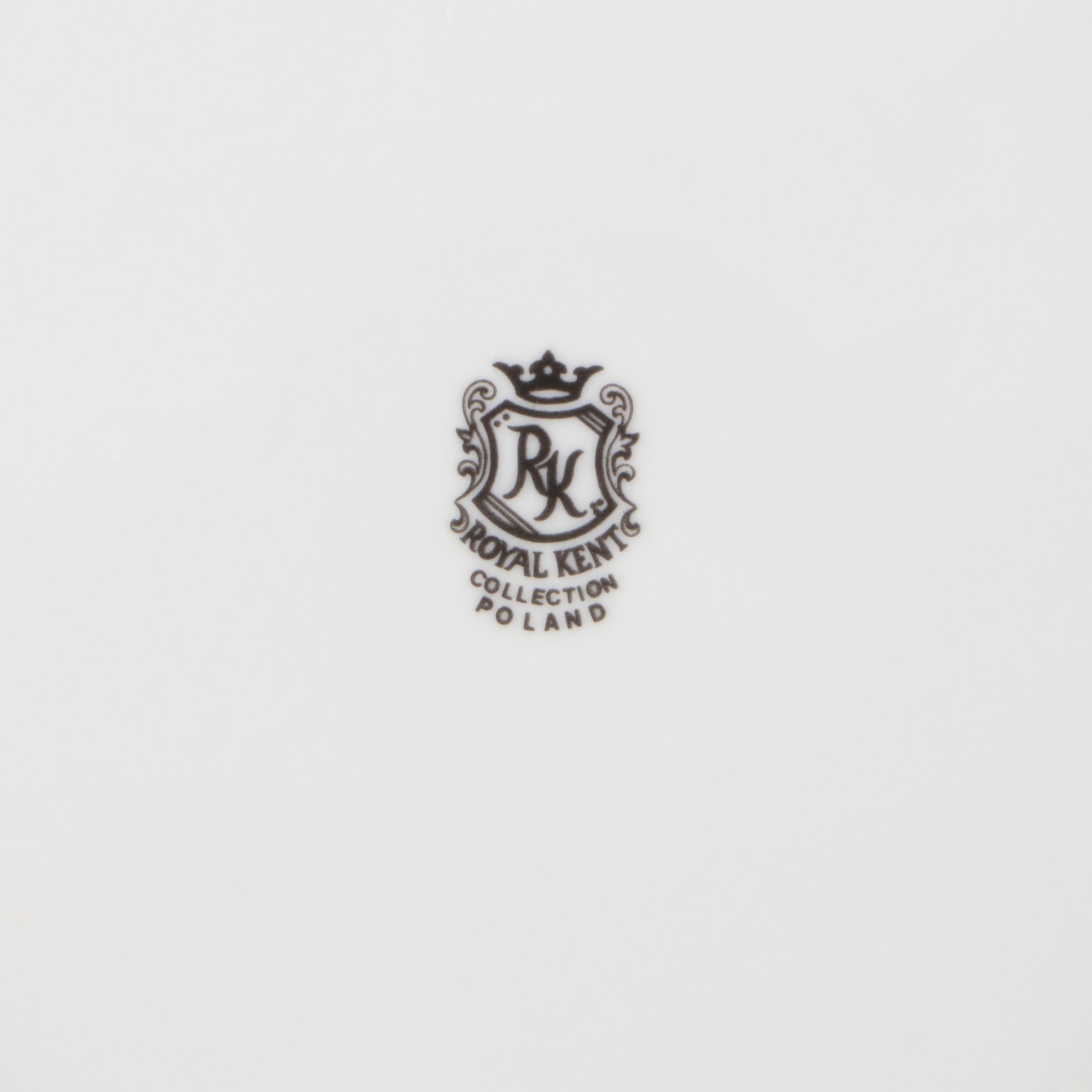 Royal Kent Pink Floral Porcelain Dinnerware