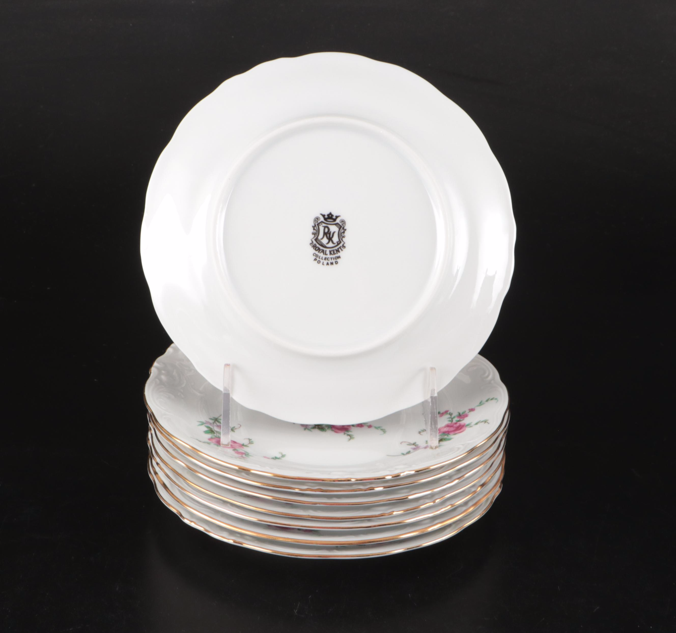 Royal Kent Pink Floral Porcelain Dinnerware