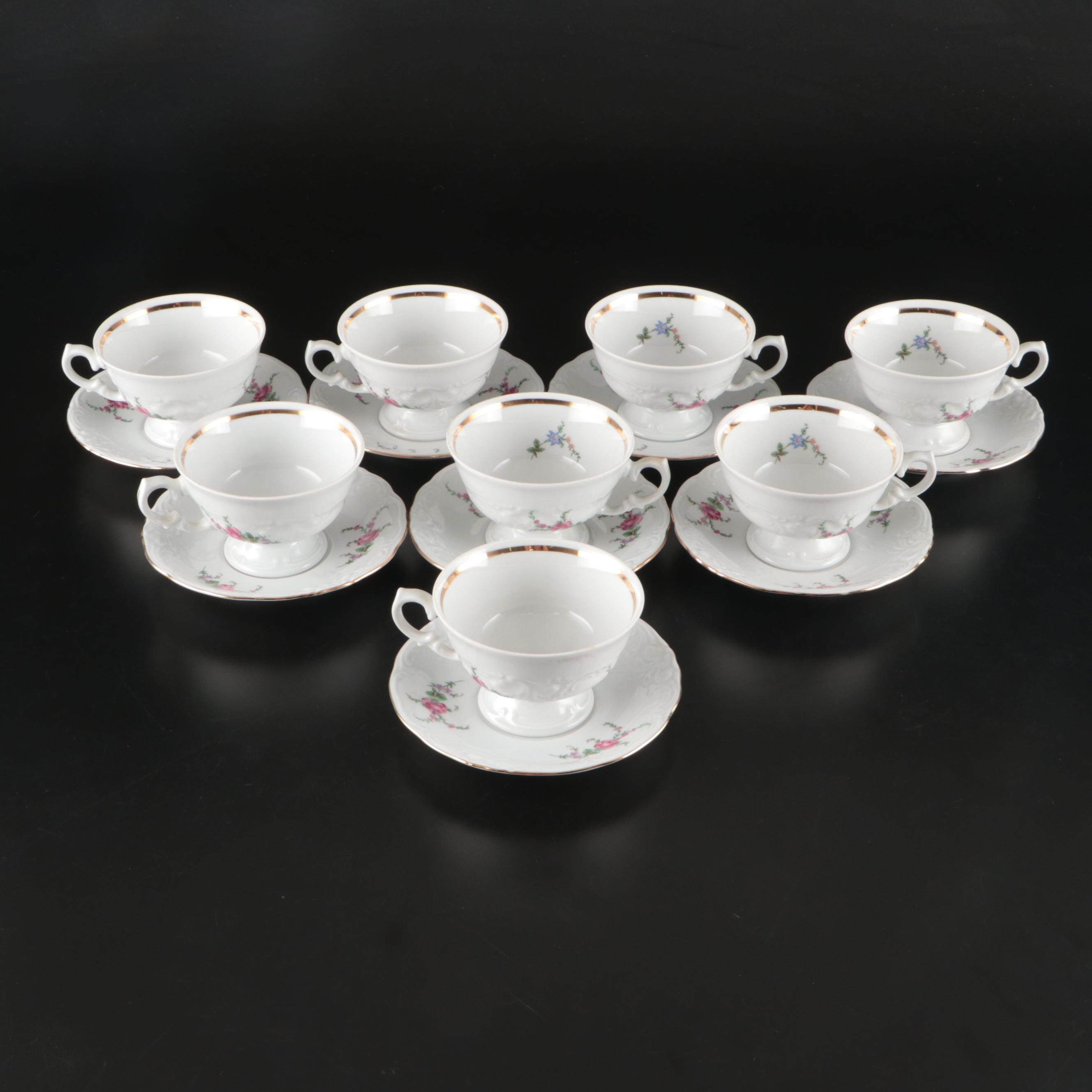 Royal Kent Pink Floral Porcelain Dinnerware