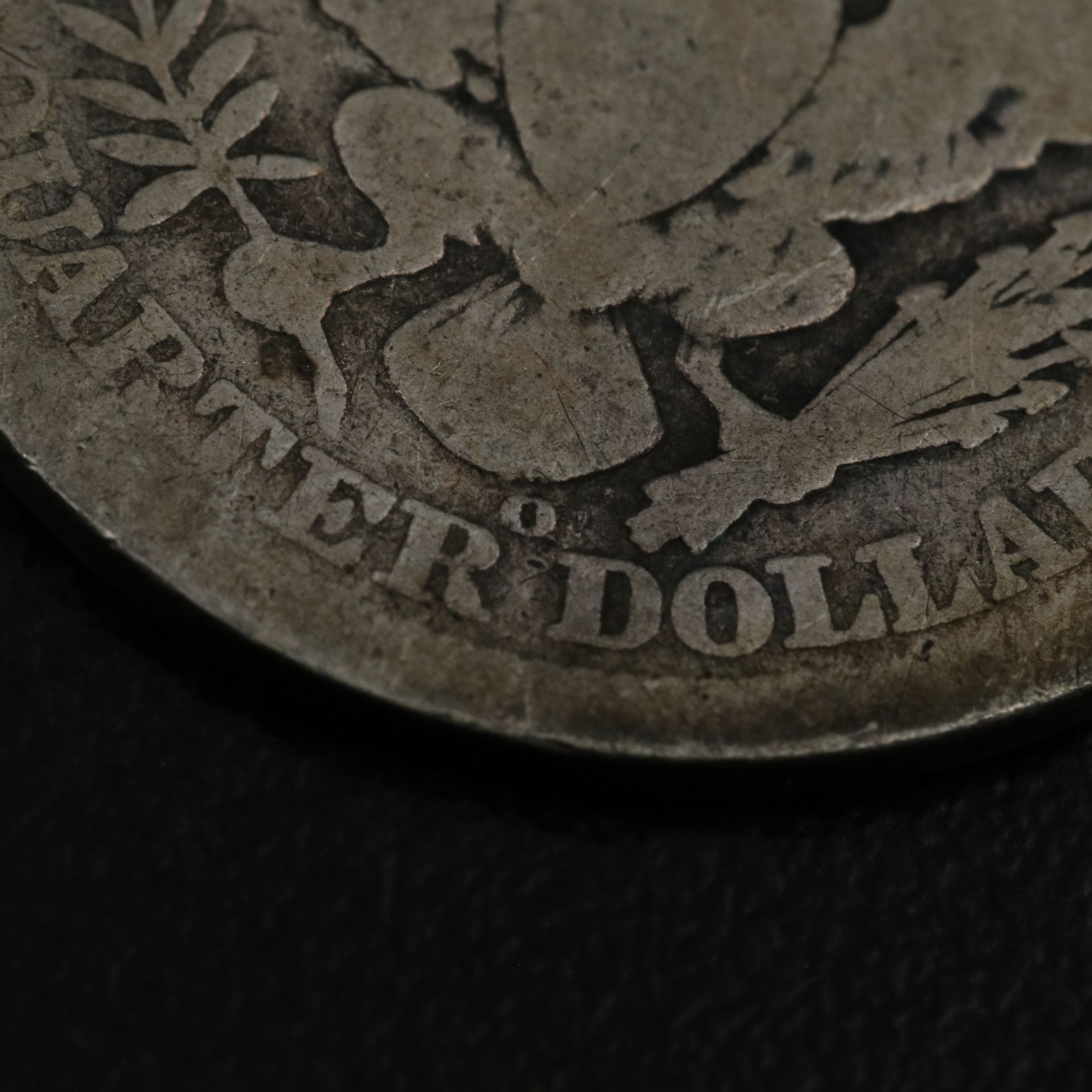 Twenty Standing Liberty Quarters and a 1908-O Barber Quarter