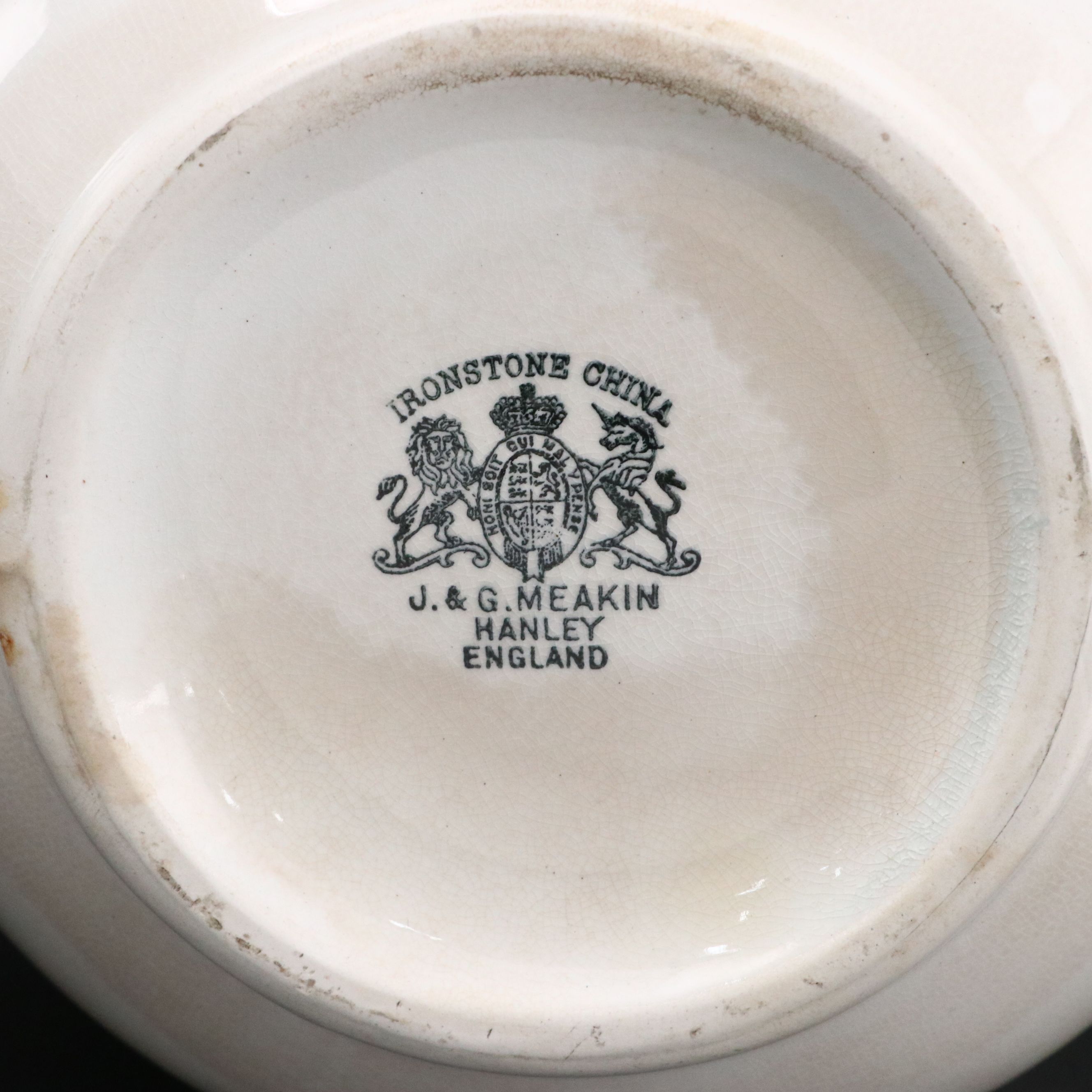 J. & G. Meakin English Ironstone Ewer and Basin