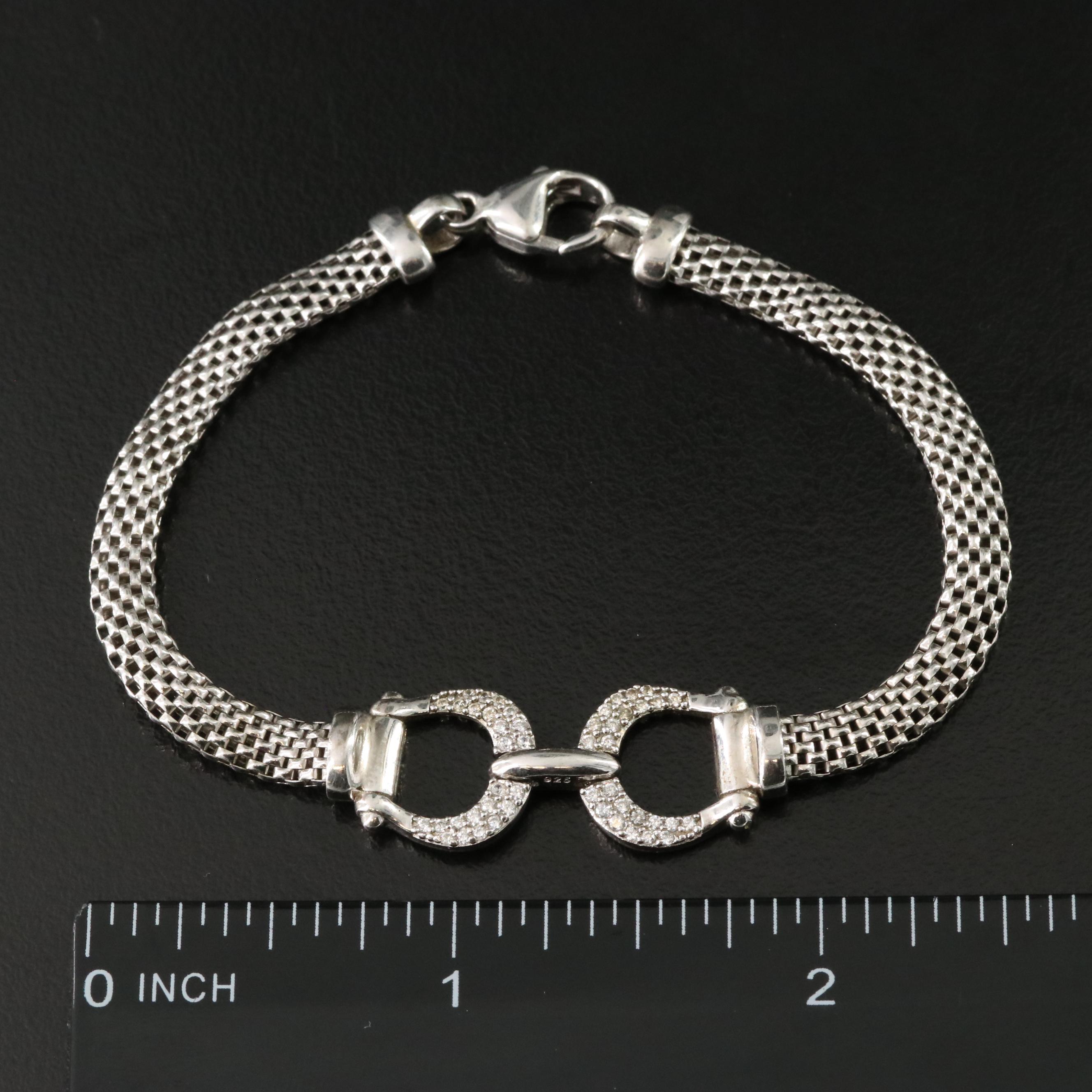 Sterling CZ Bracelet