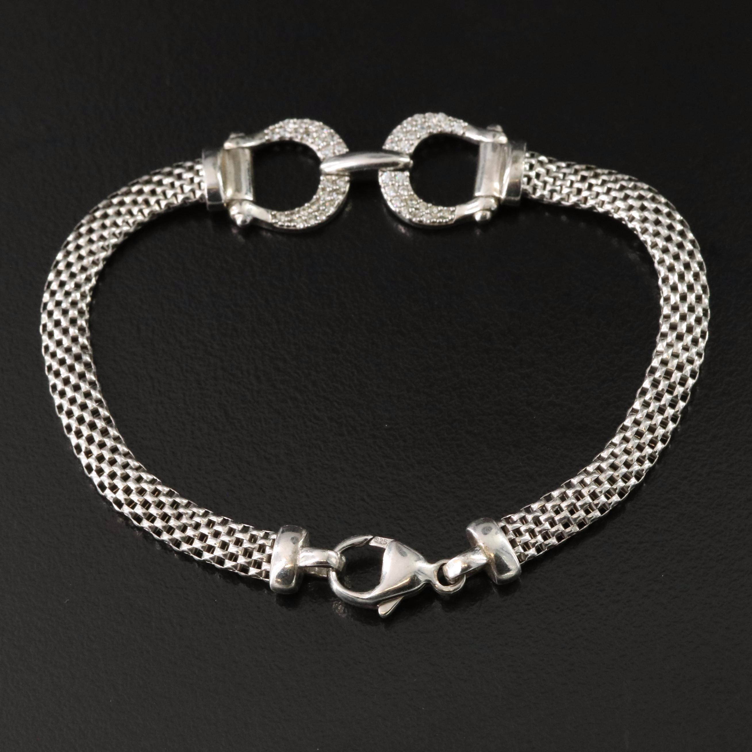 Sterling CZ Bracelet