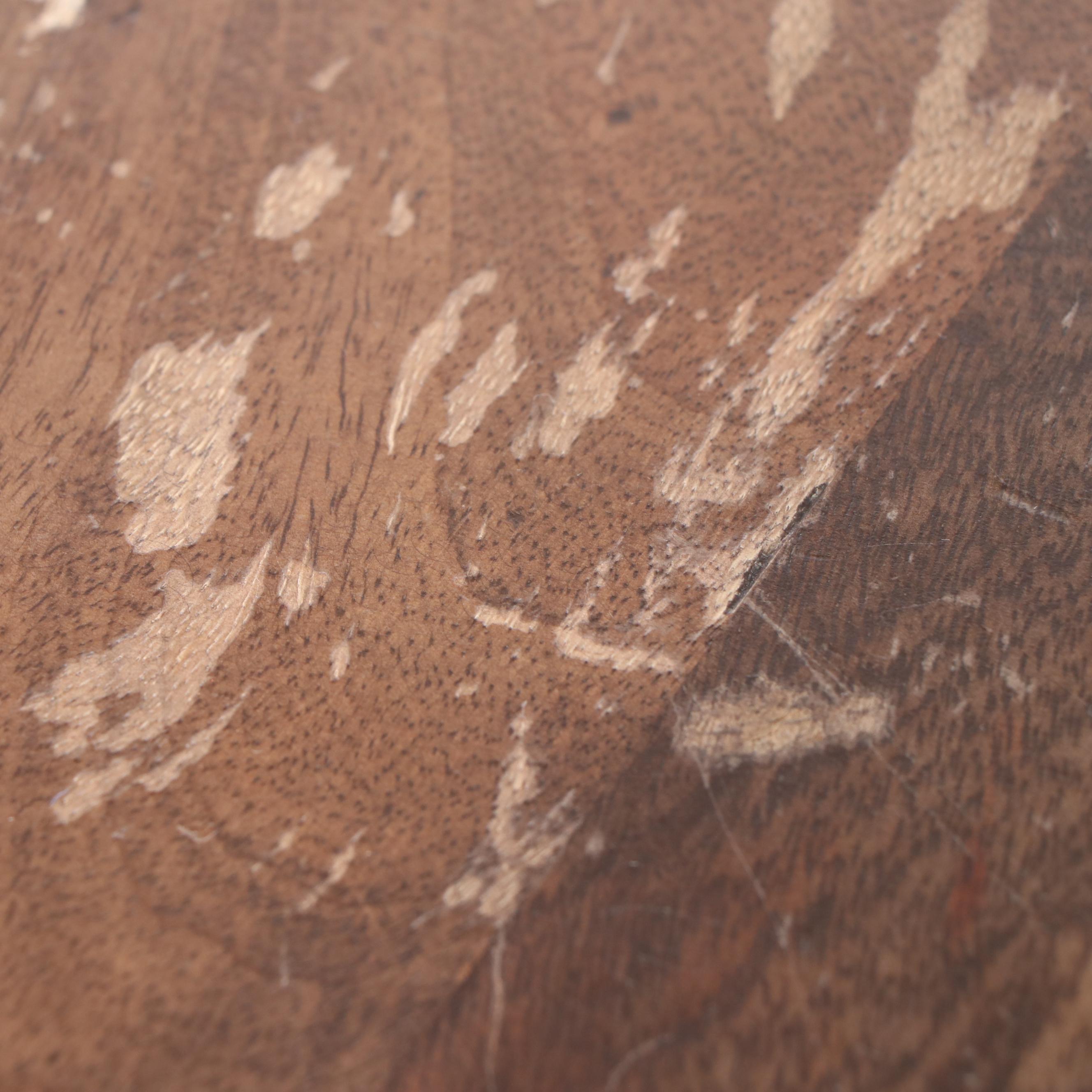 Continental European Style Wooden Balustrade Table