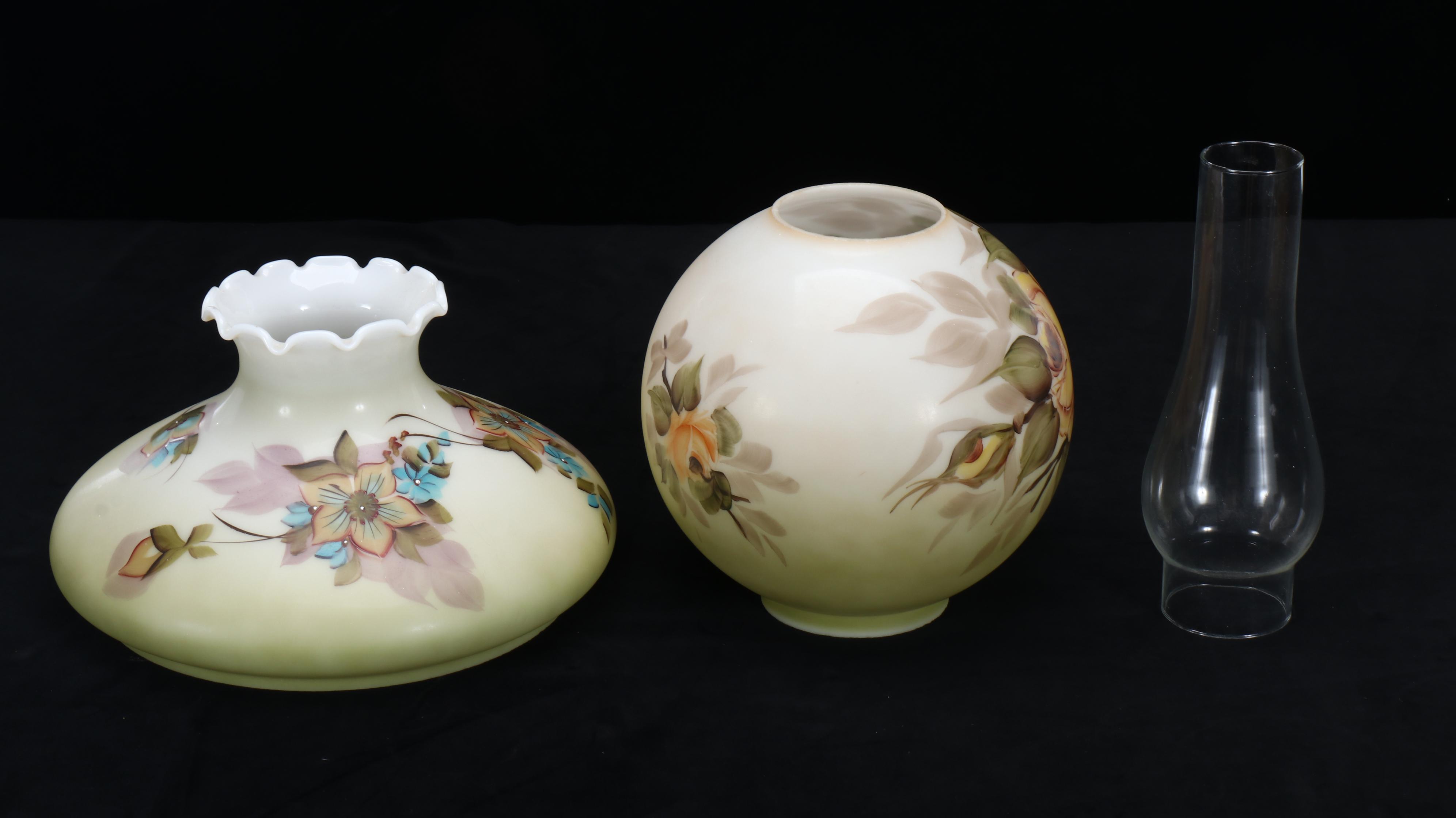 Aladdin Alacite Lincoln Drape Parlor Lamp with Marble Table Lamp, Vintage