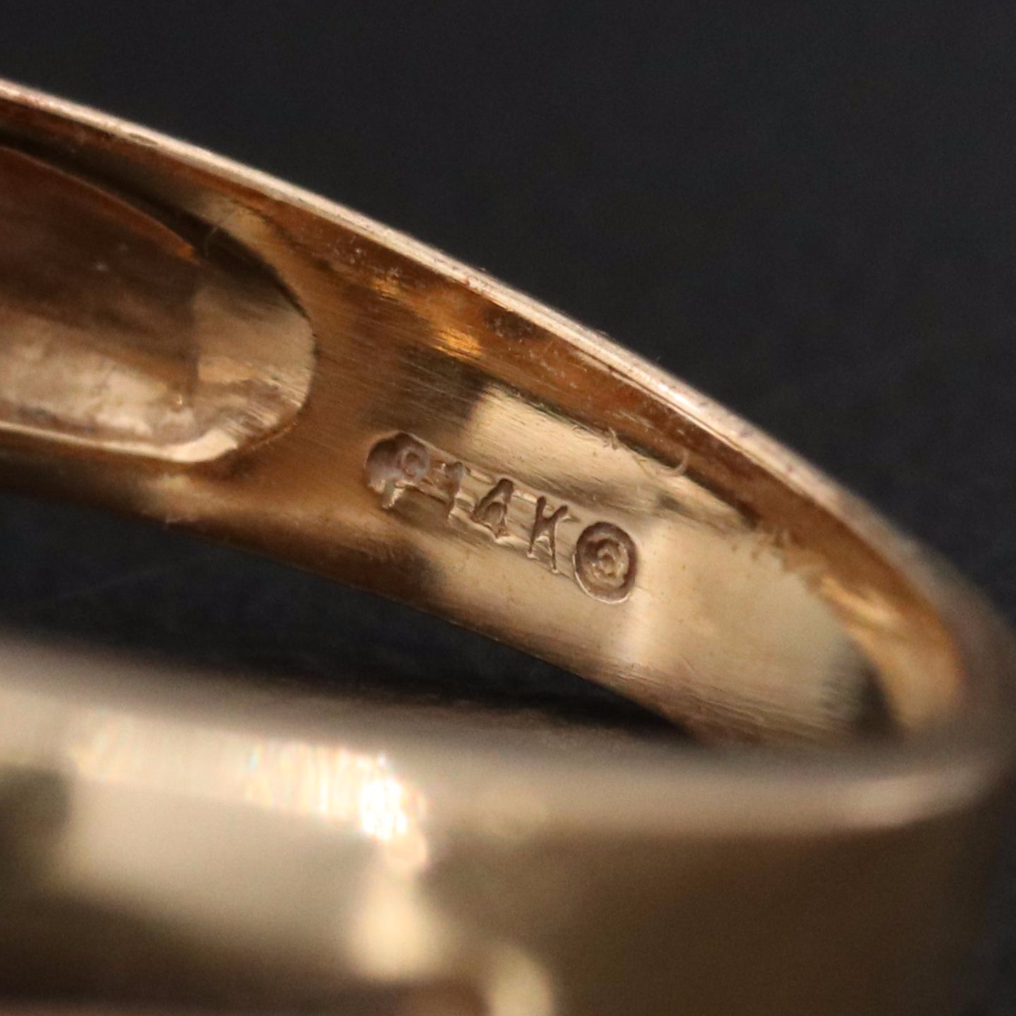 14K Smoky Quartz Ring