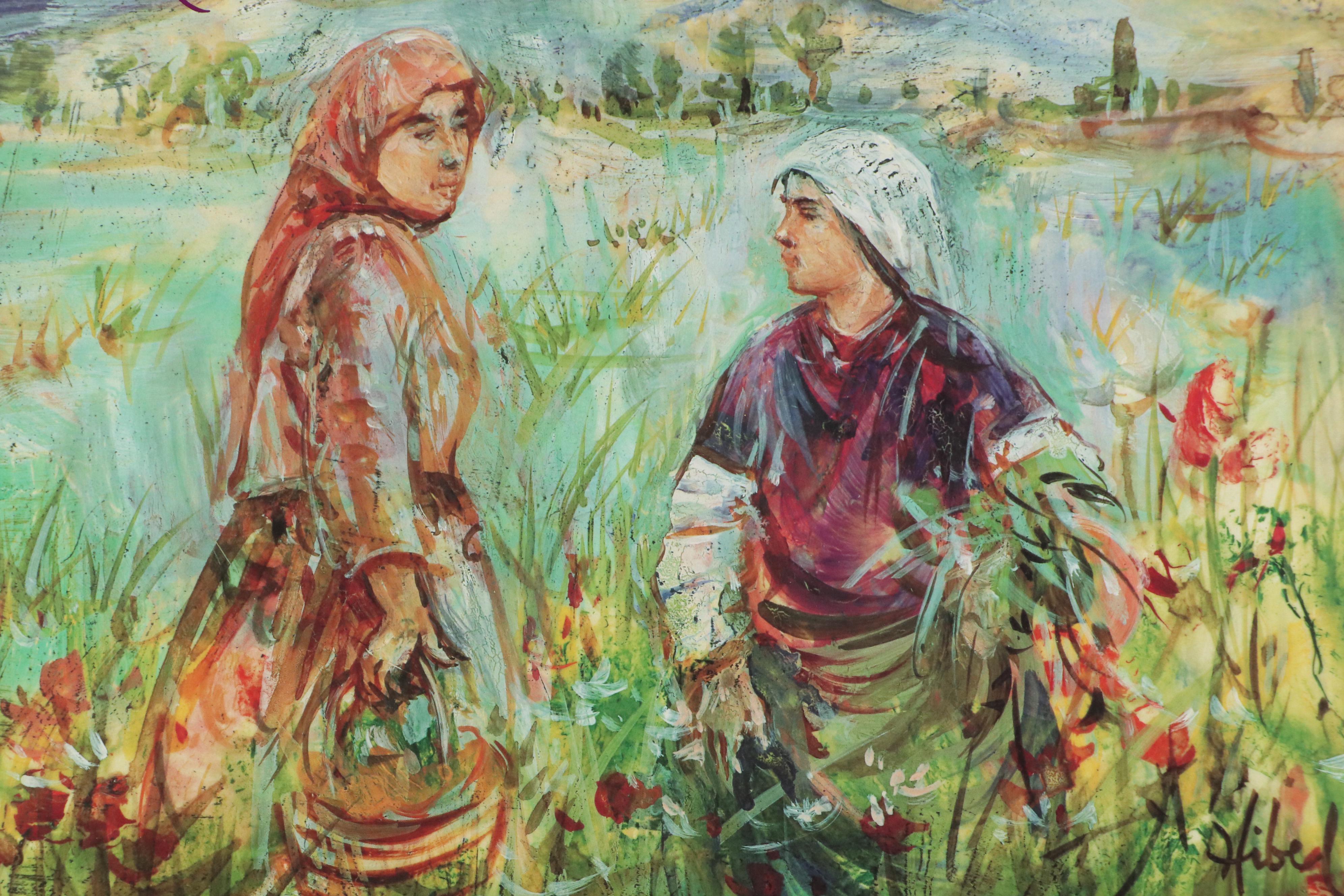 Edna Hibel Exhibition Posters, Late 20th Century