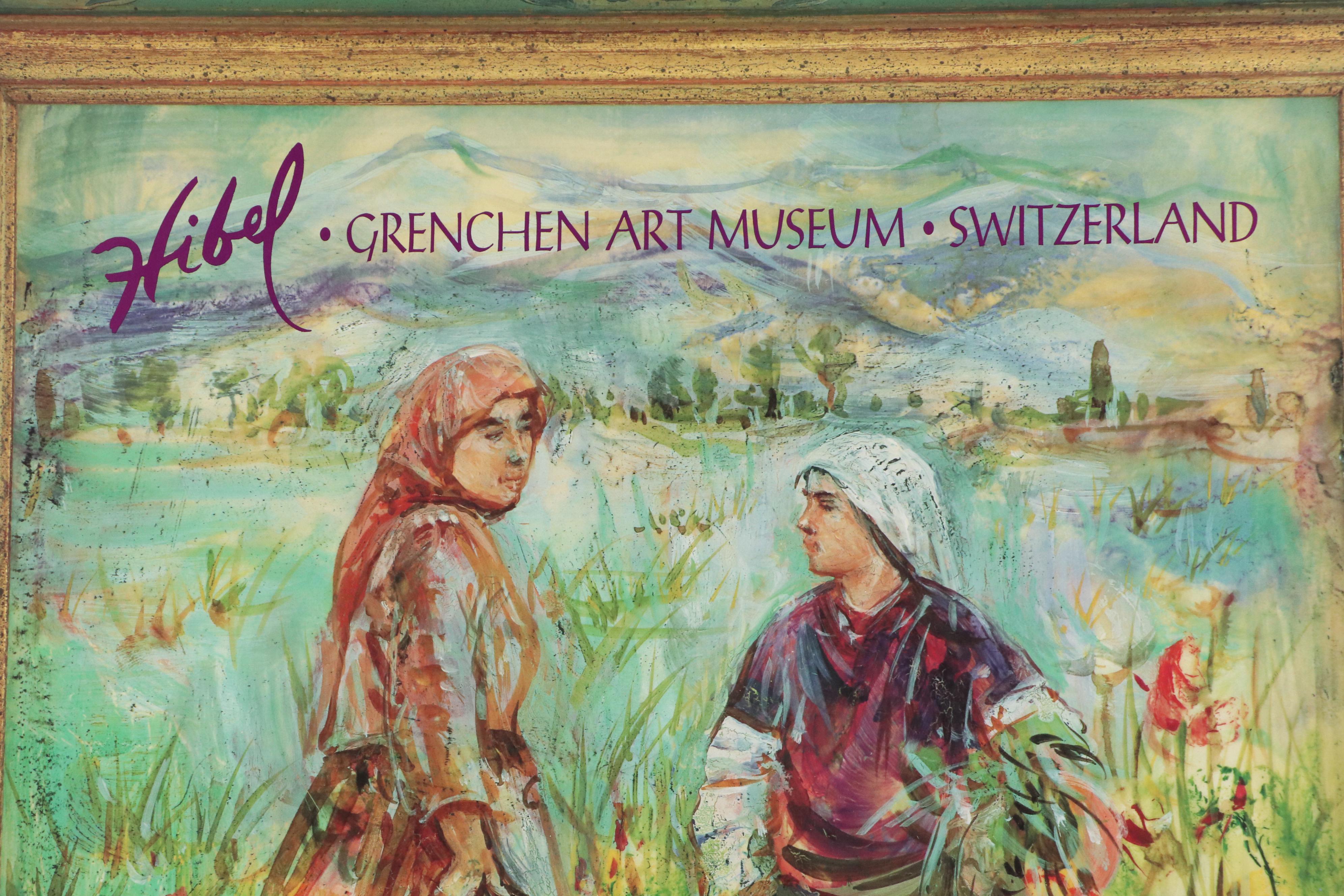 Edna Hibel Exhibition Posters, Late 20th Century