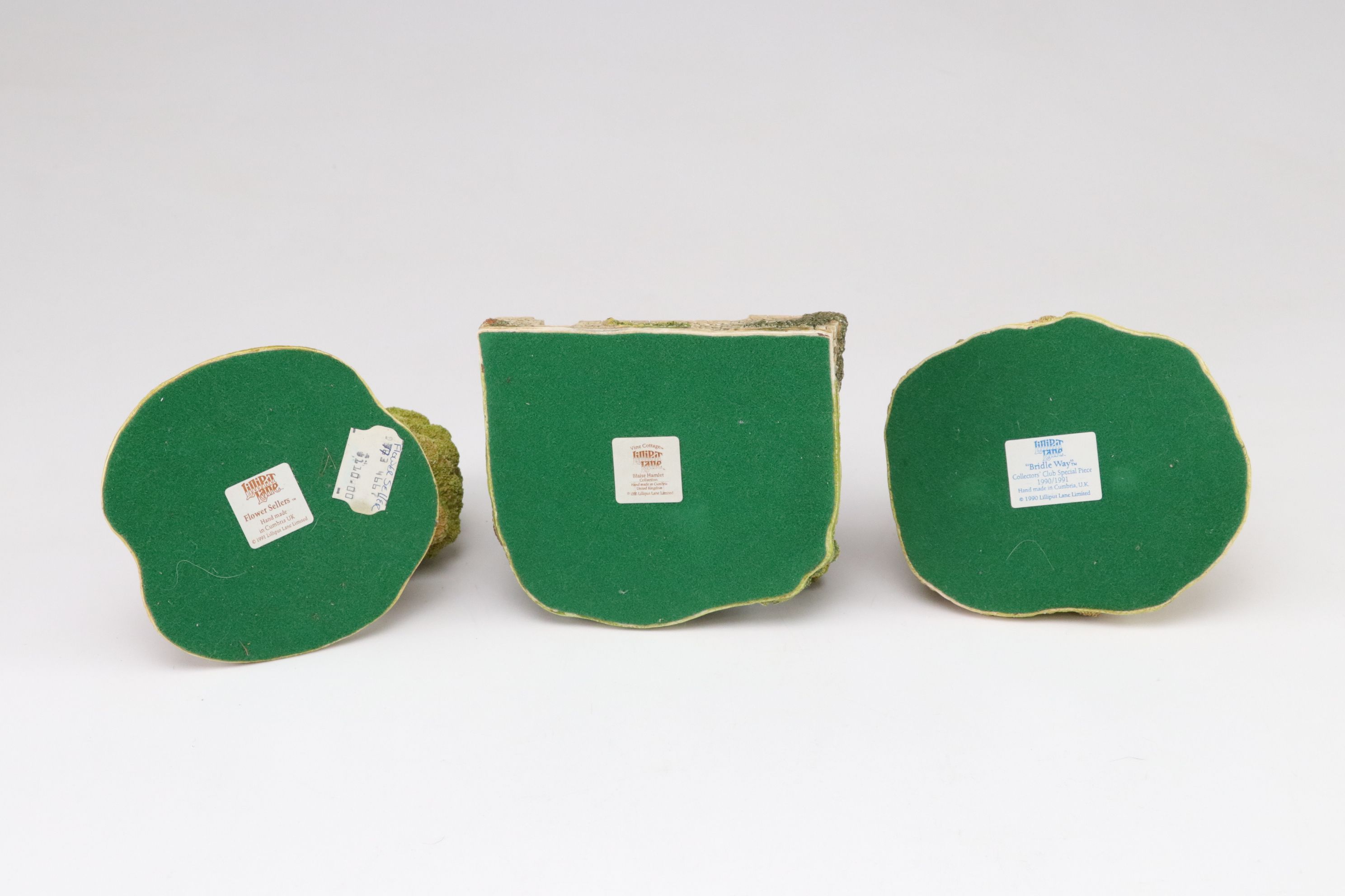 Lilliput Lane Collector's Club Village Cottages with "Secret Garden" and More