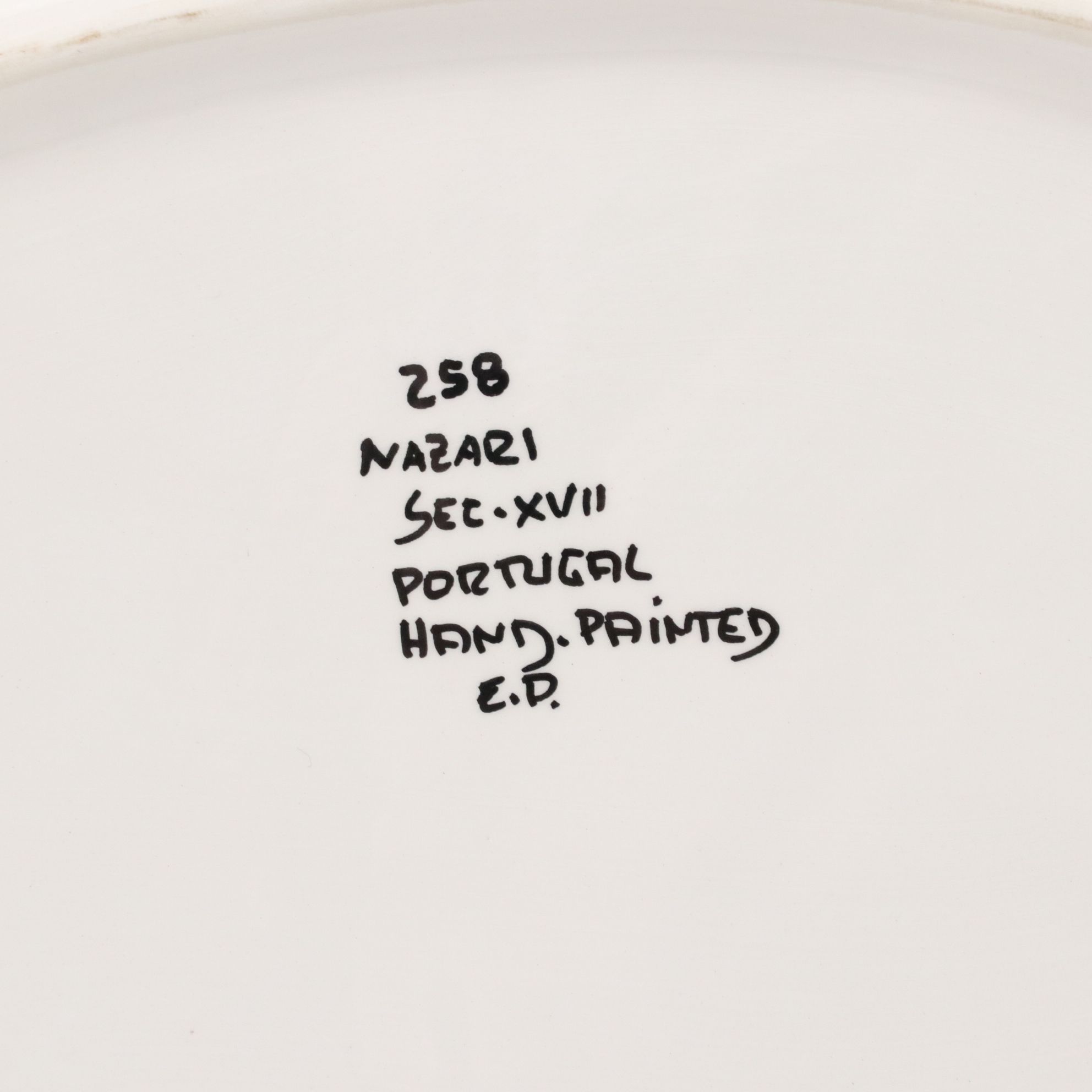 Nazari Portugal Hand-Painted Serving Platter with Ginger Jars