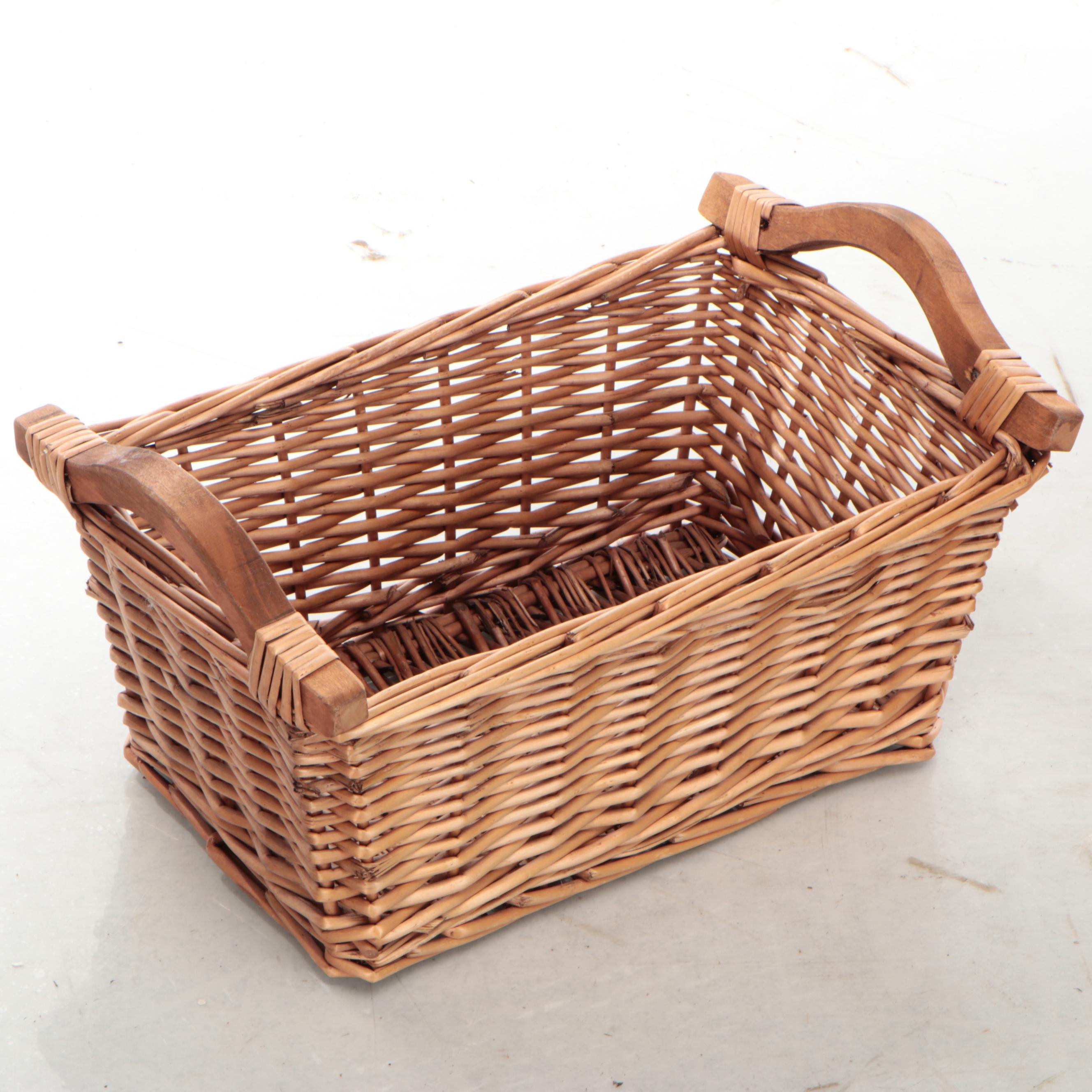 Longaberger Woven Maple, Wicker, and Other Baskets