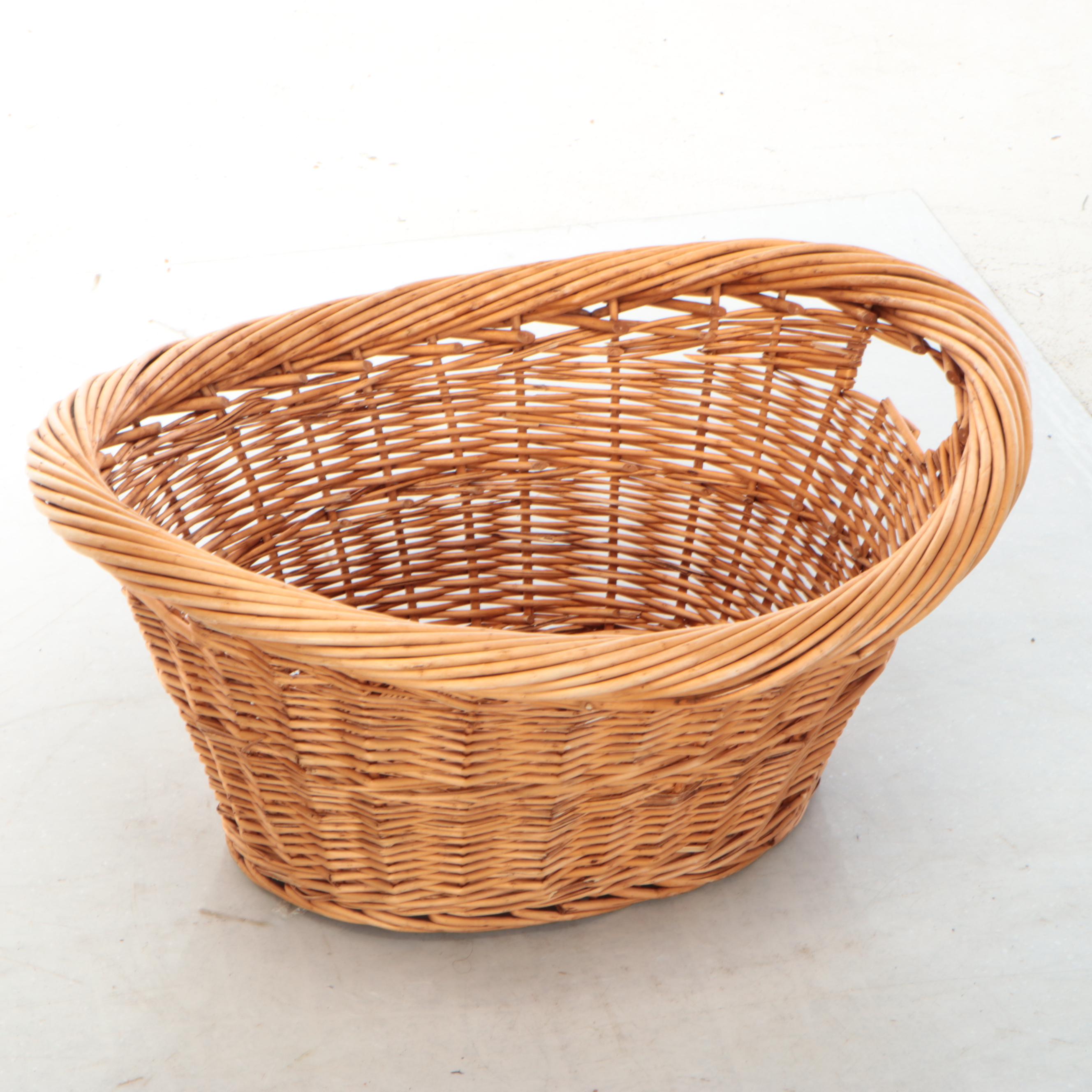 Longaberger Woven Maple, Wicker, and Other Baskets