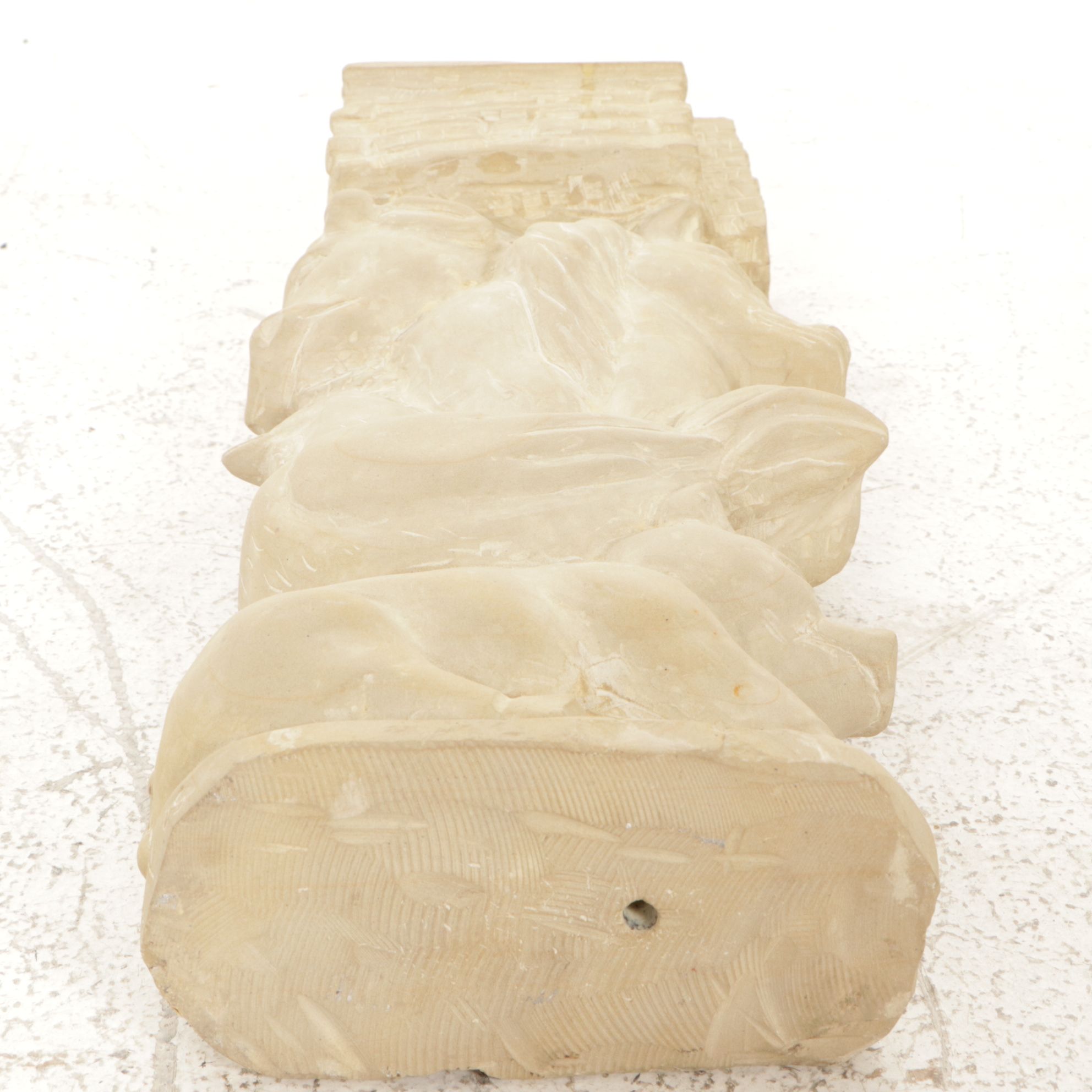 Stone Garden Statue of Homestead & Farm Animals