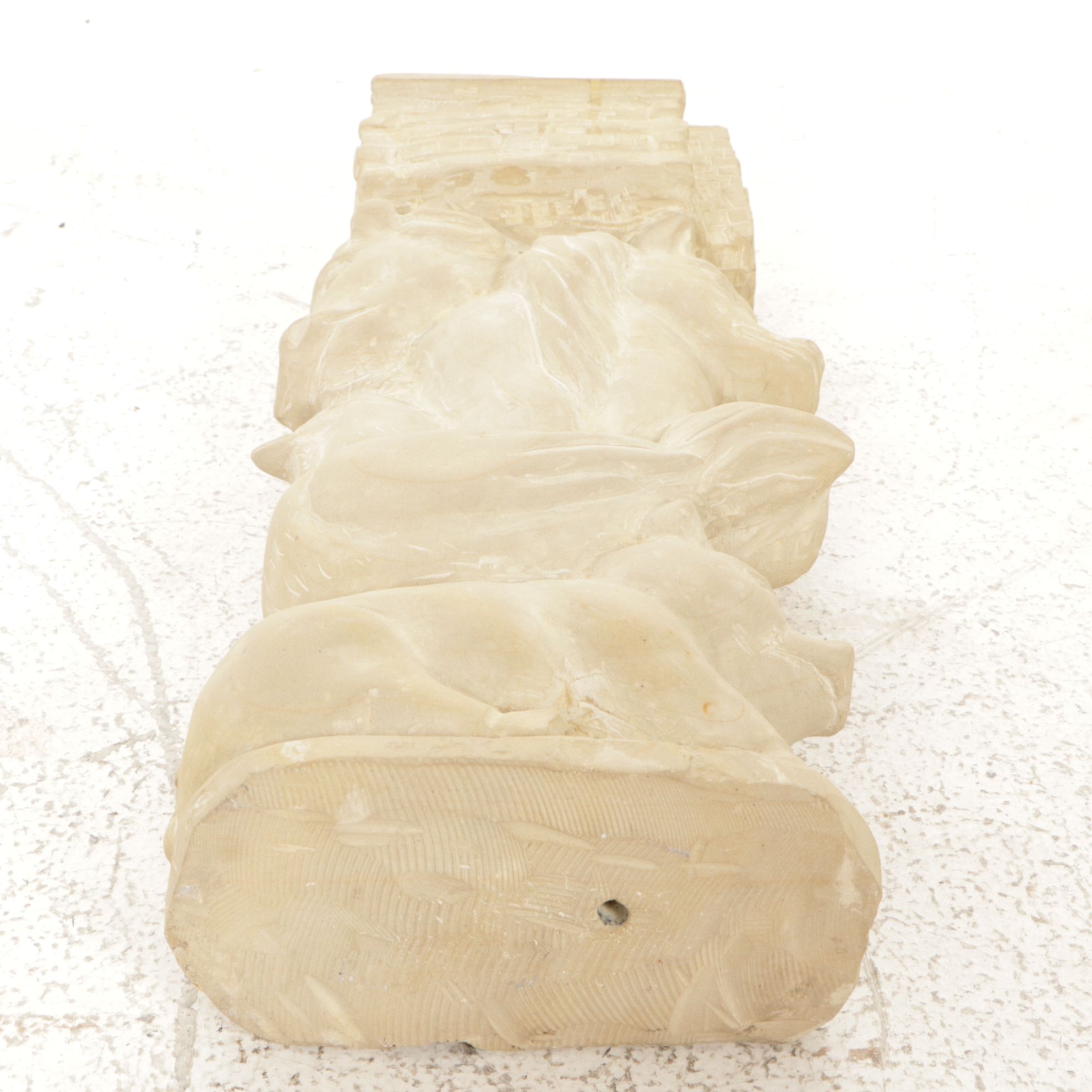 Stone Garden Statue of Homestead & Farm Animals