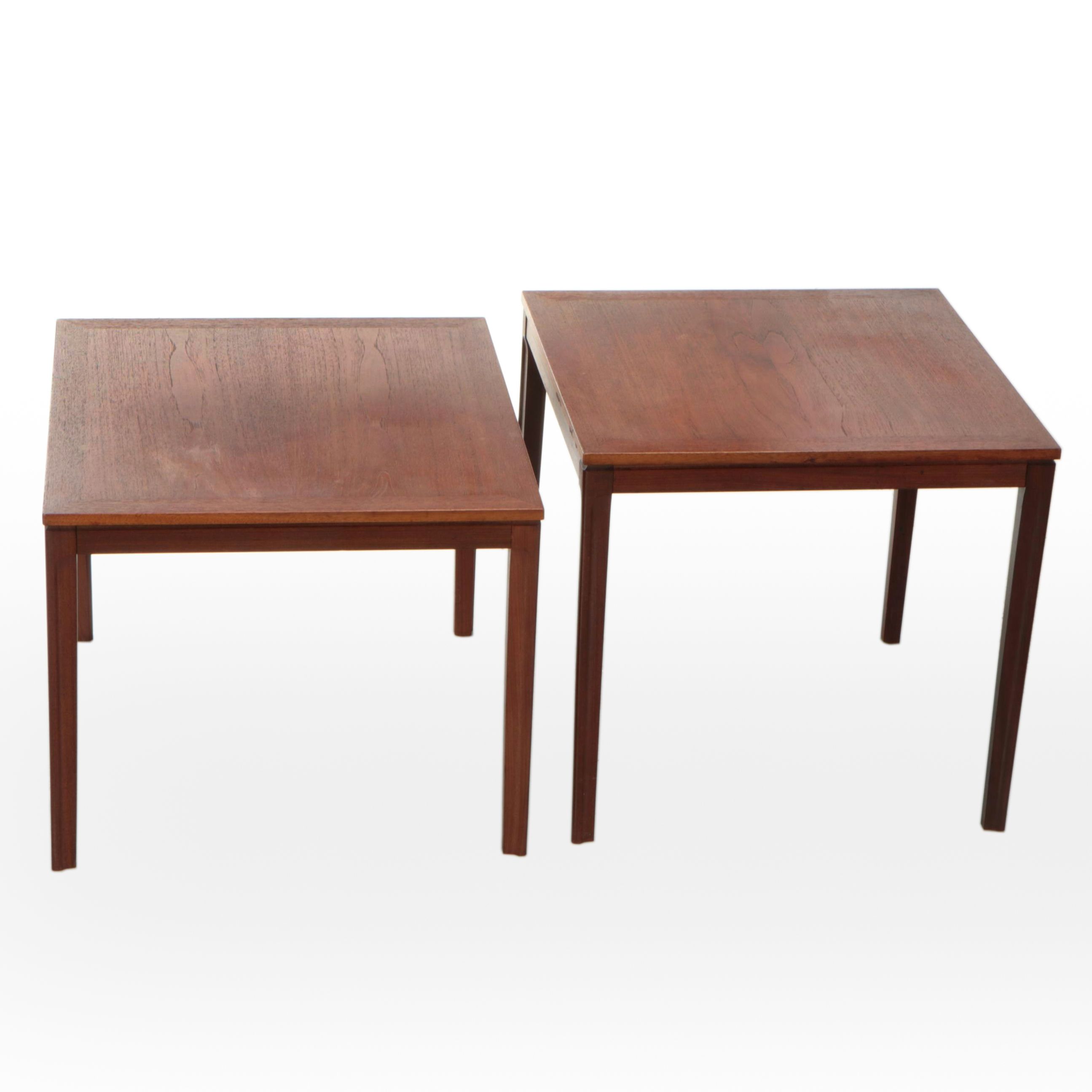 Two Mid Century Modern Teak Cocktail Tables, Mid to Late 20th Century