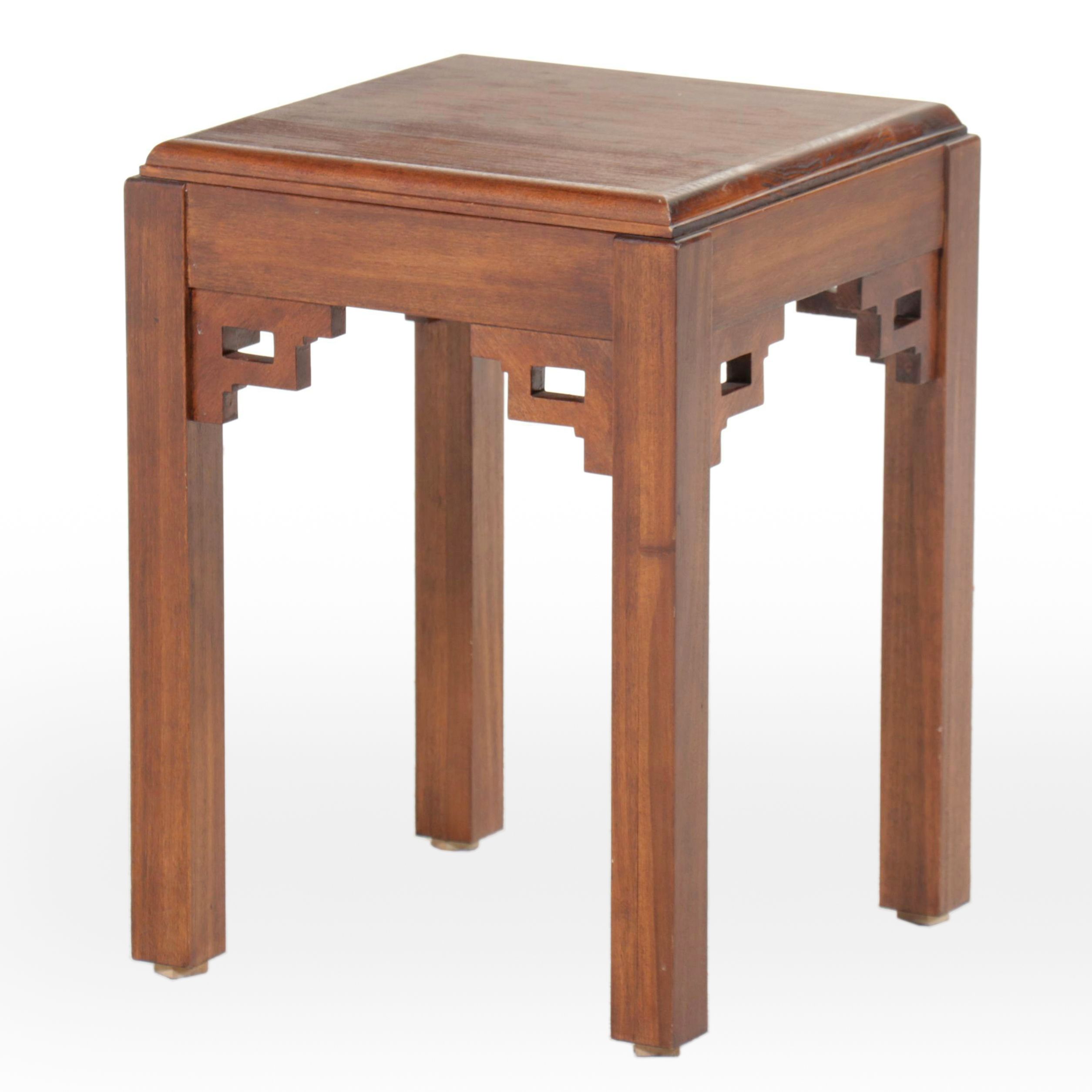 Wood Chinese Inspired Accent Table, Late 20th to 21st Century