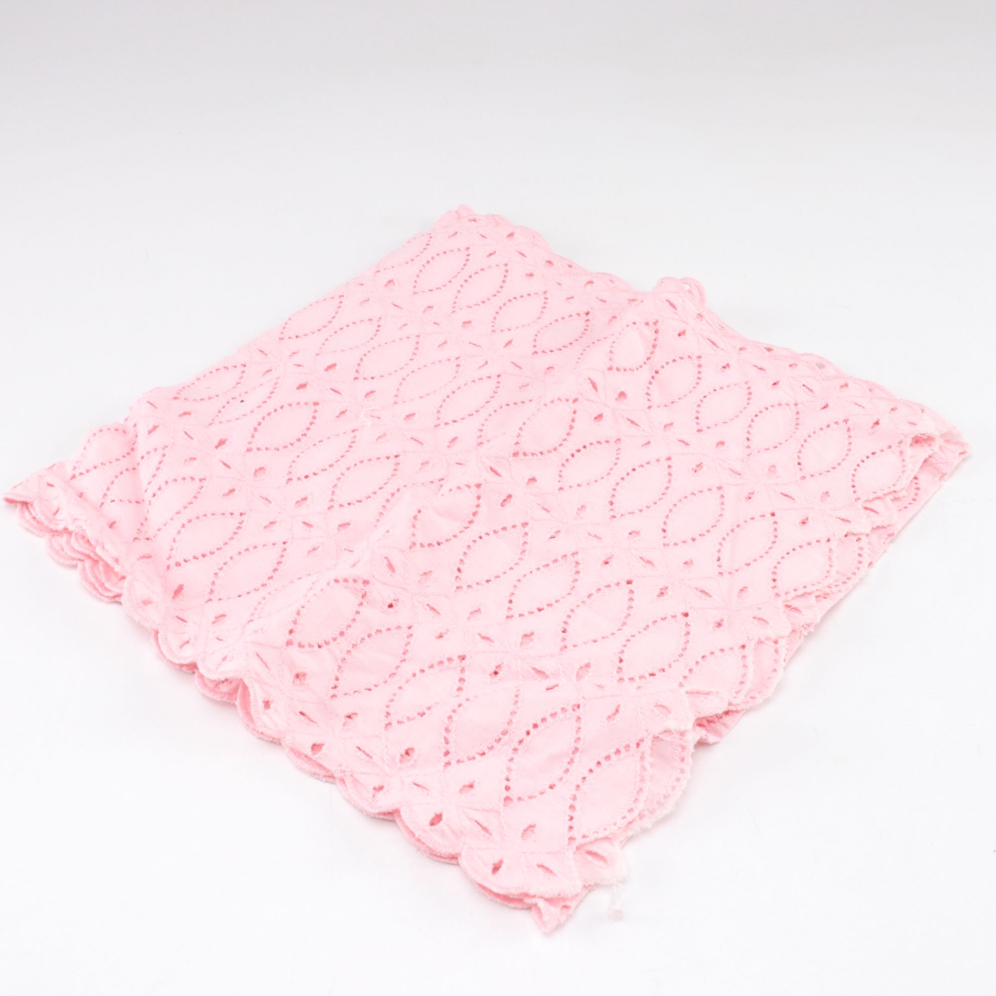 Basket Containing Silk Chinese Shoes, Baby Bonnet, Linens and More