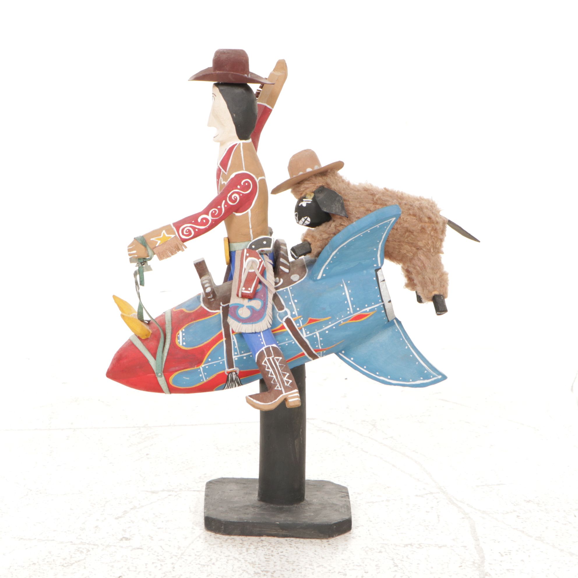 Delbert Duck Navajo Folk Art and Other Handmade Wooden Sculpture