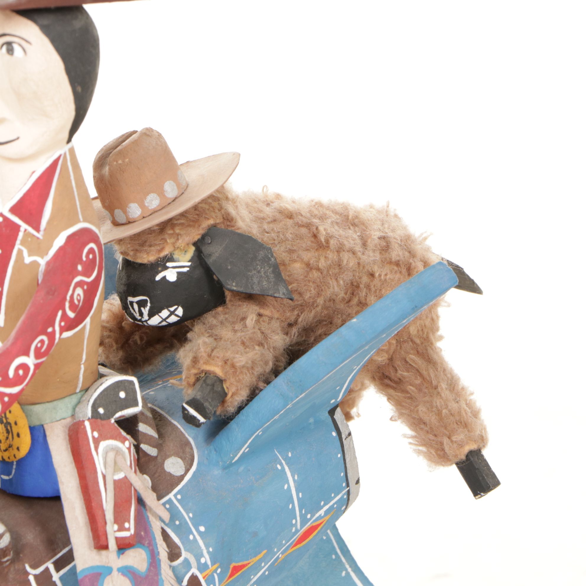 Delbert Duck Navajo Folk Art and Other Handmade Wooden Sculpture