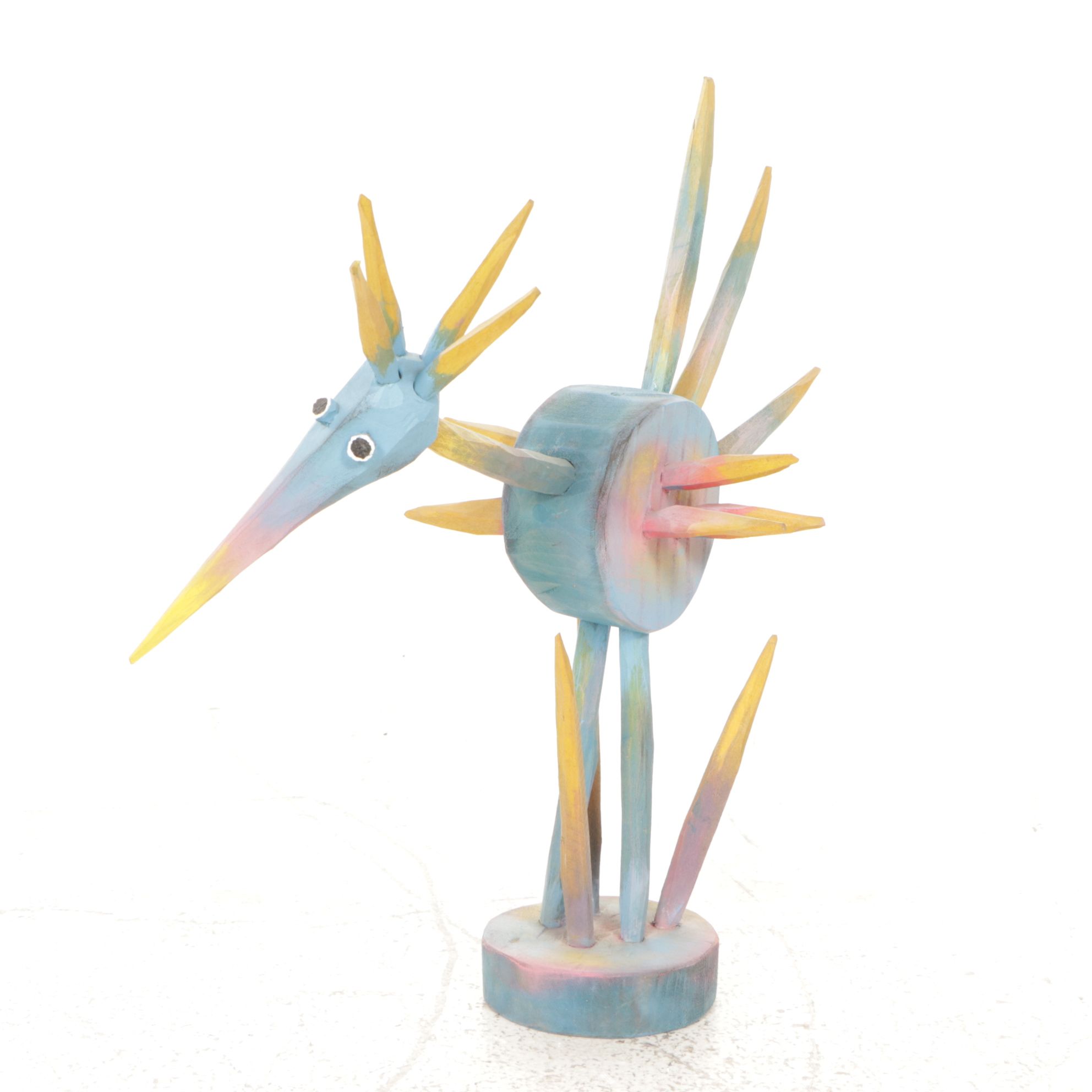 Delbert Duck Navajo Folk Art and Other Handmade Wooden Sculpture