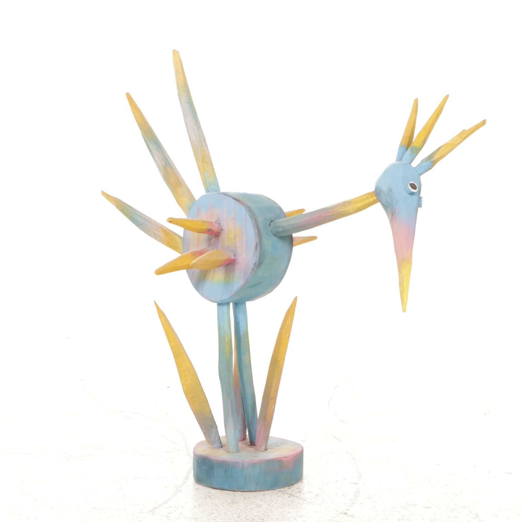 Delbert Duck Navajo Folk Art and Other Handmade Wooden Sculpture