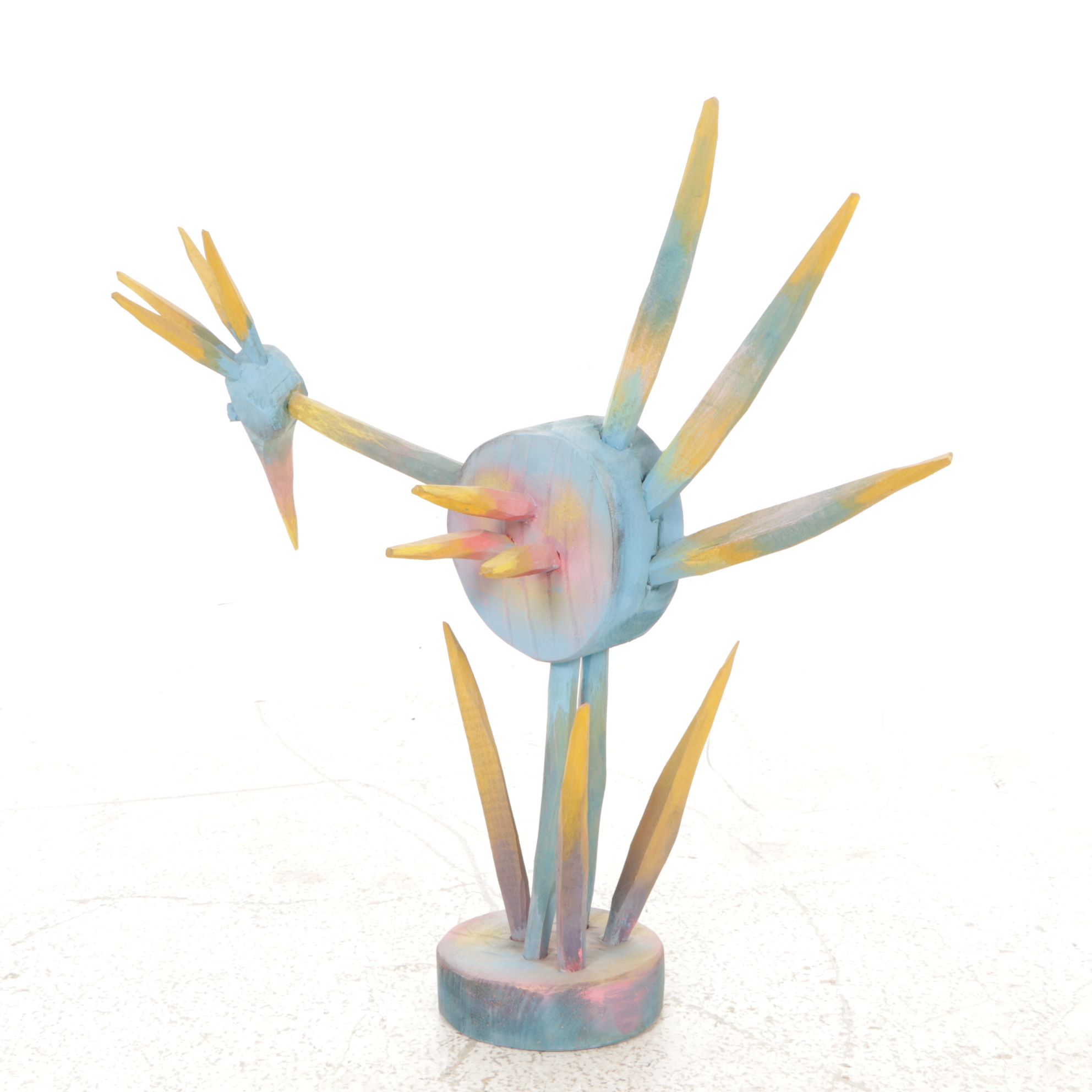 Delbert Duck Navajo Folk Art and Other Handmade Wooden Sculpture