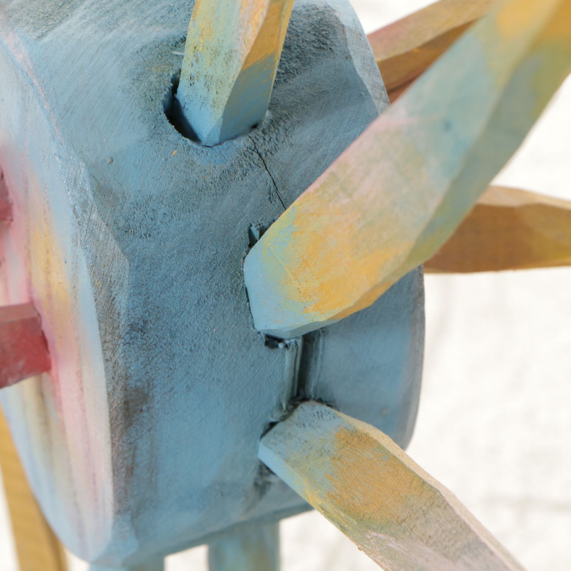 Delbert Duck Navajo Folk Art and Other Handmade Wooden Sculpture