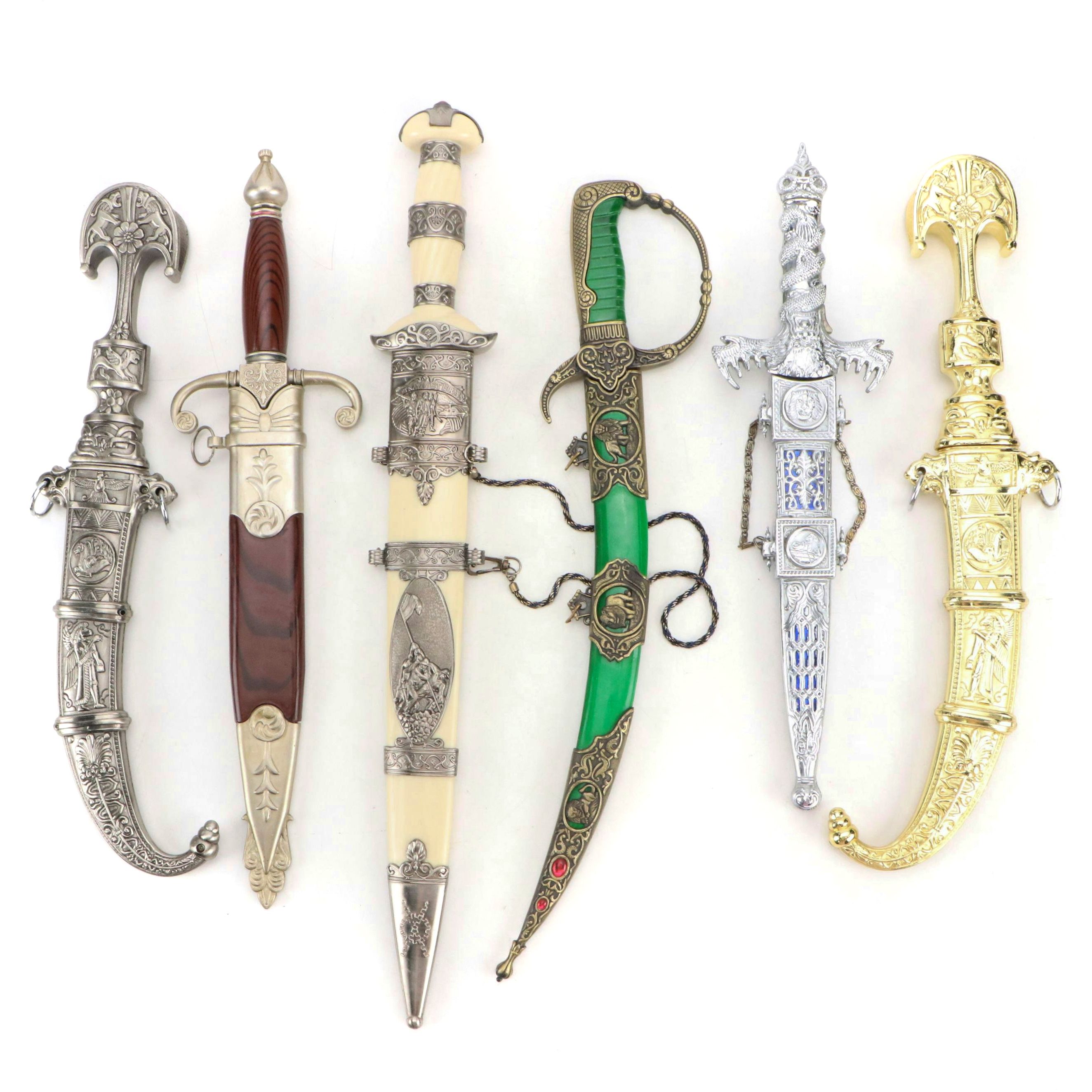 Mesopotamian, Fantasy, and Vietnam Veteran Themed Knives and Daggers