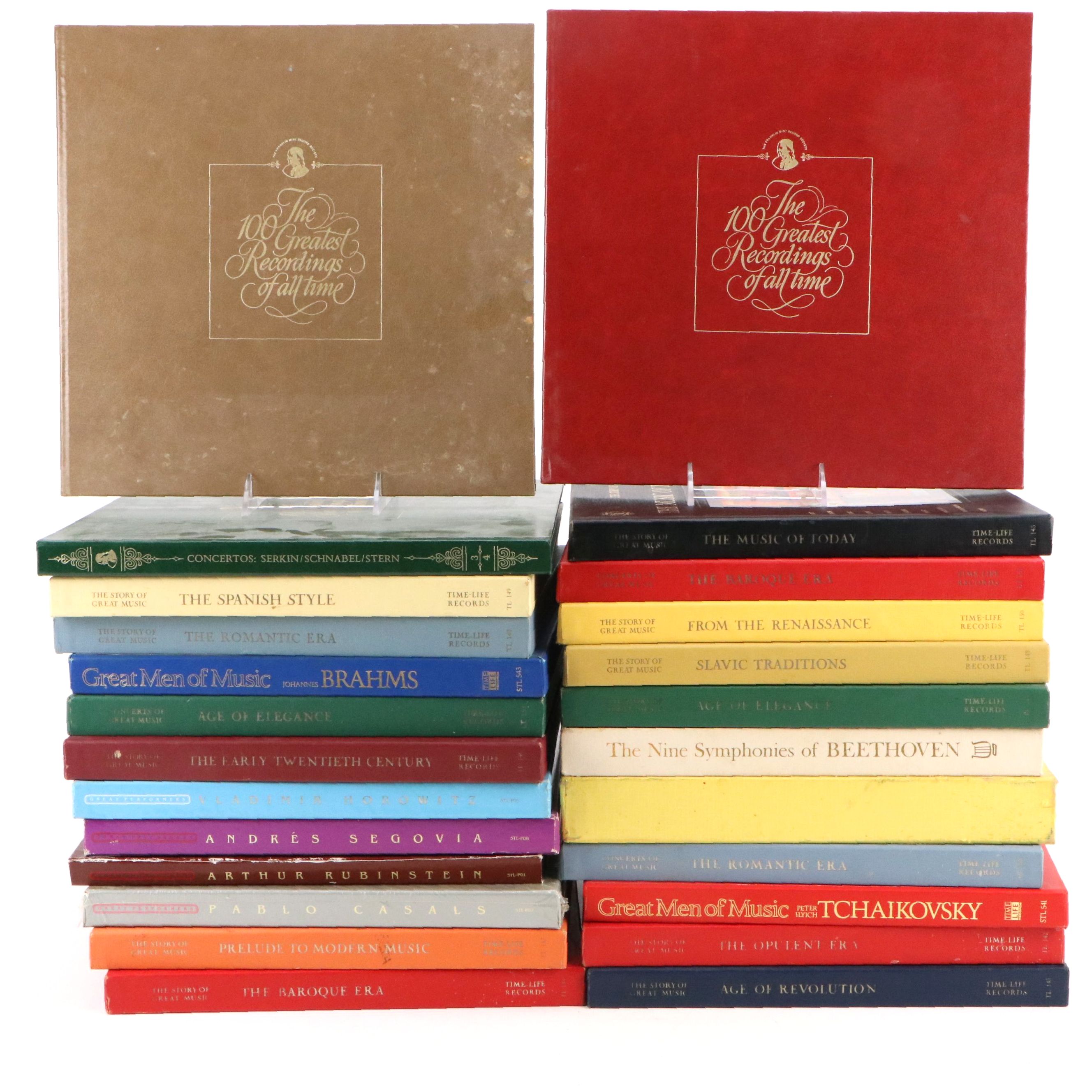 Record Box Sets Ft. Classical Music Eras, Mood Music, Beethoven and Tchaikovsky