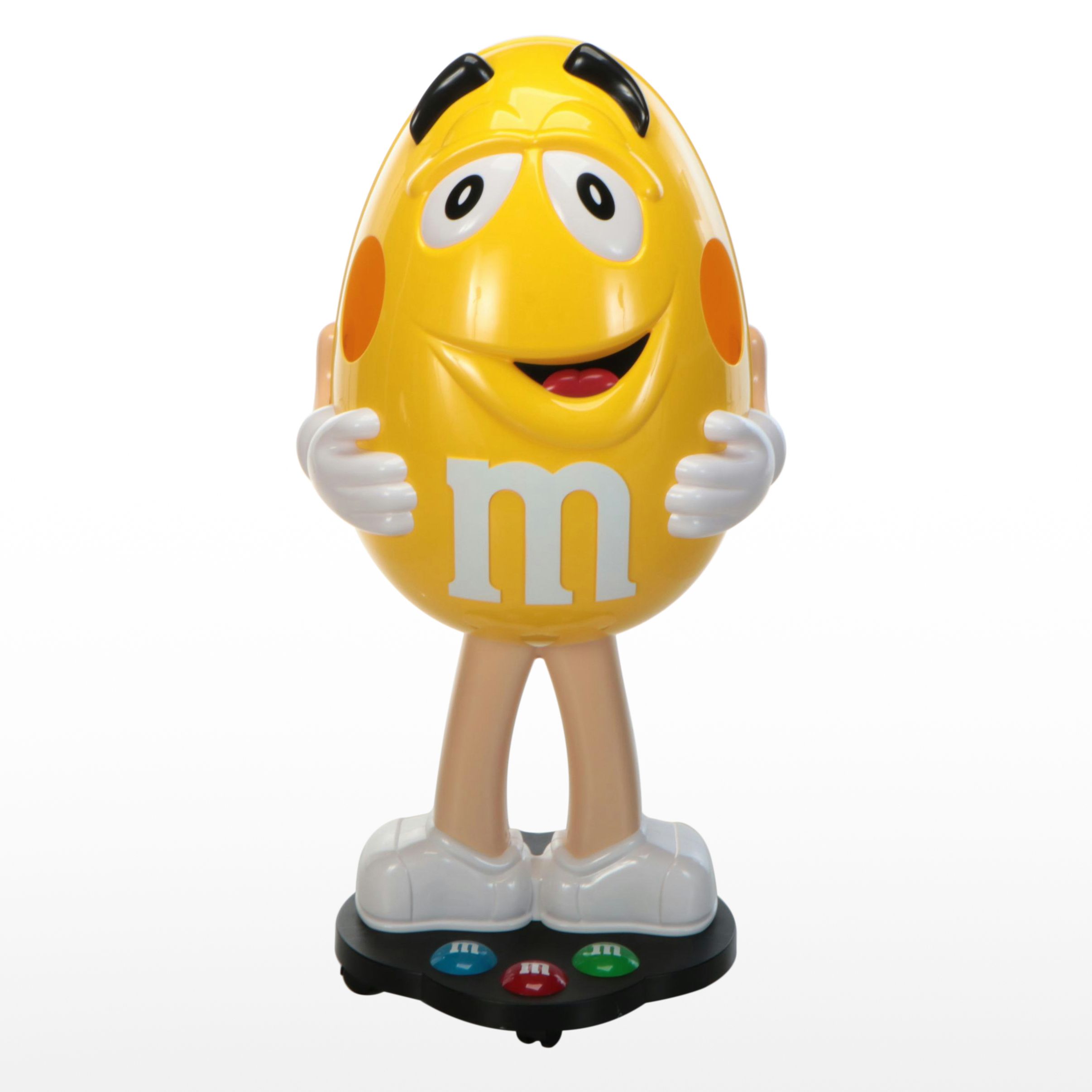 Mars Yellow Peanut M&M Store Display Dispenser