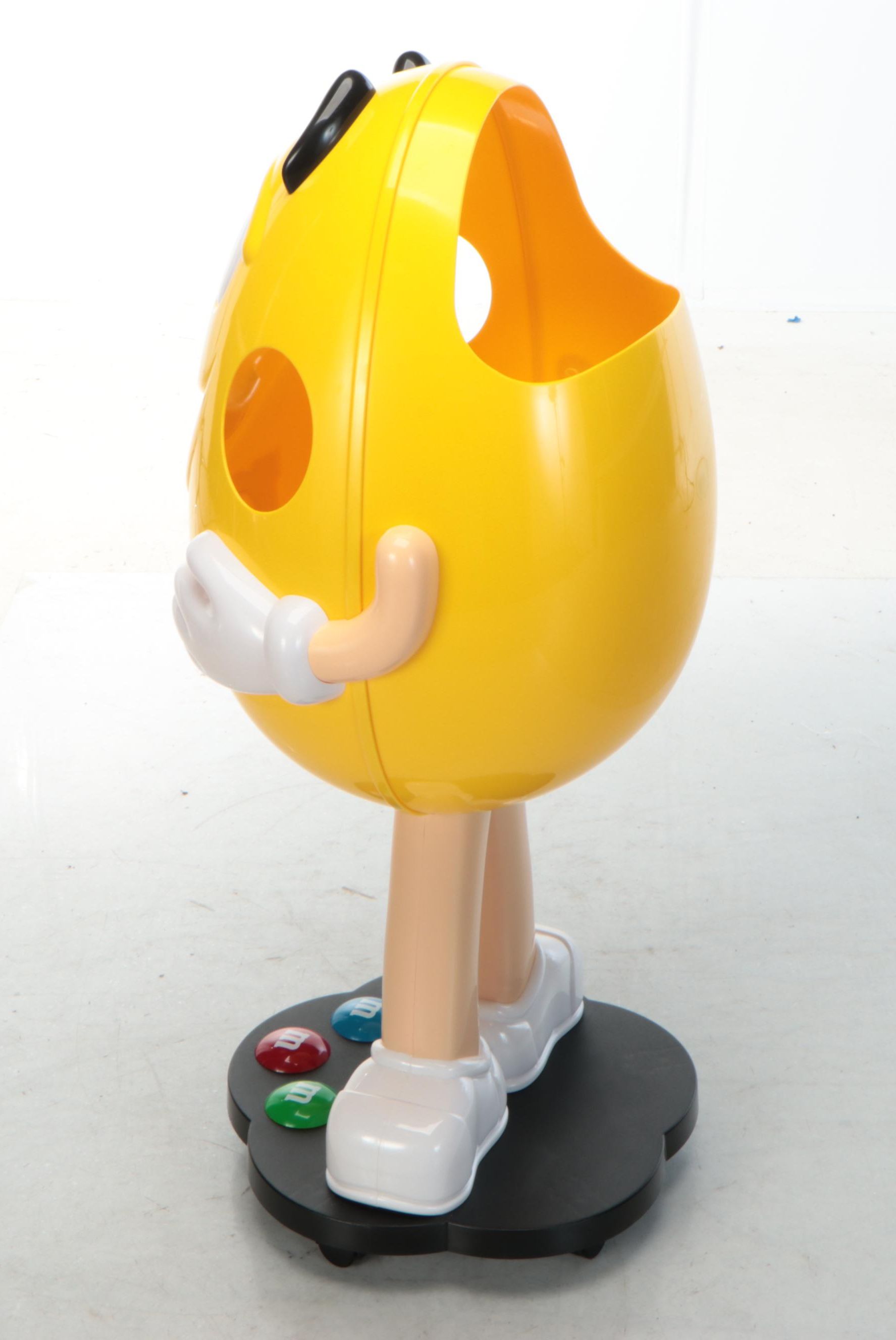 Mars Yellow Peanut M&M Store Display Dispenser